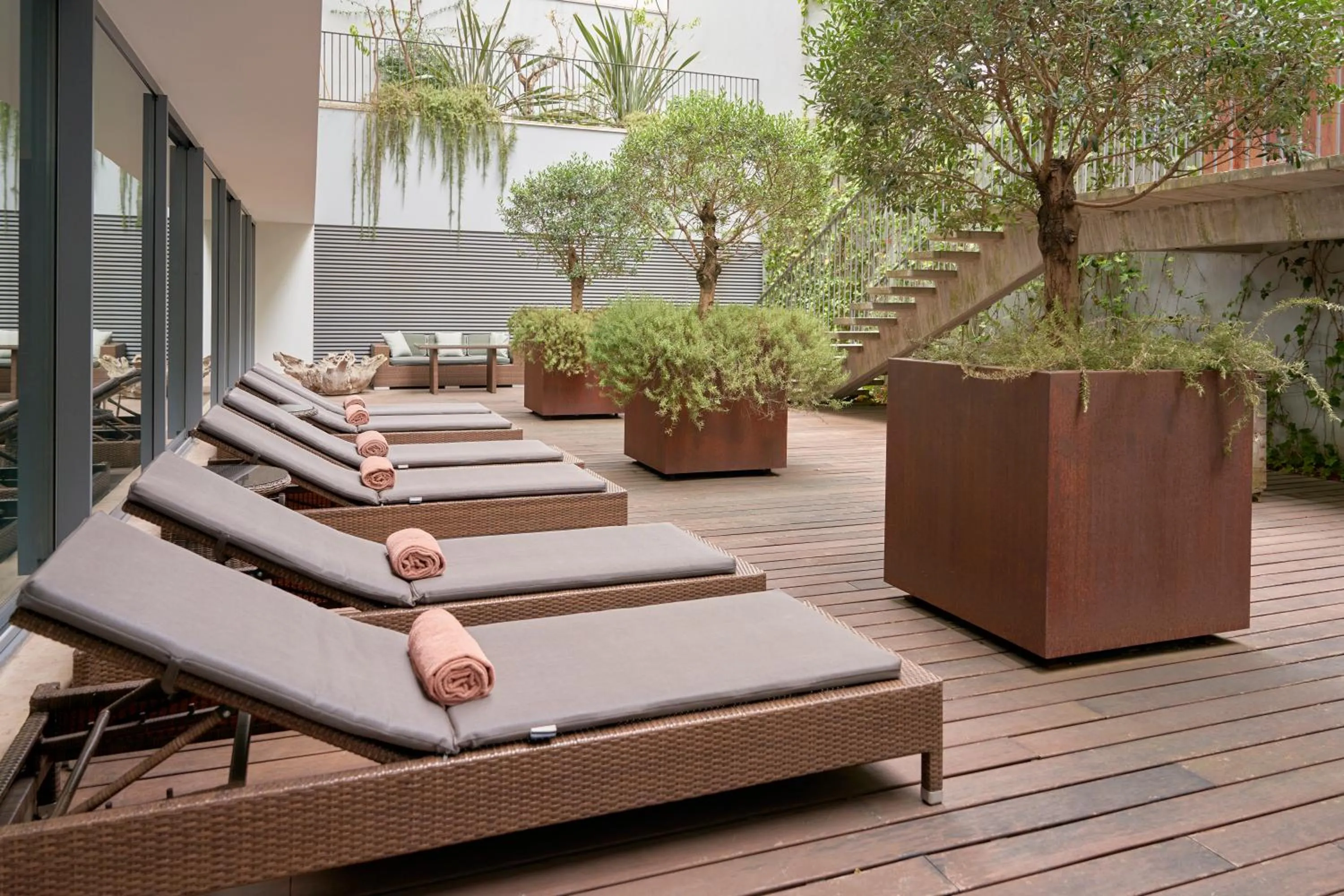 Balcony/Terrace in PortoBay Liberdade