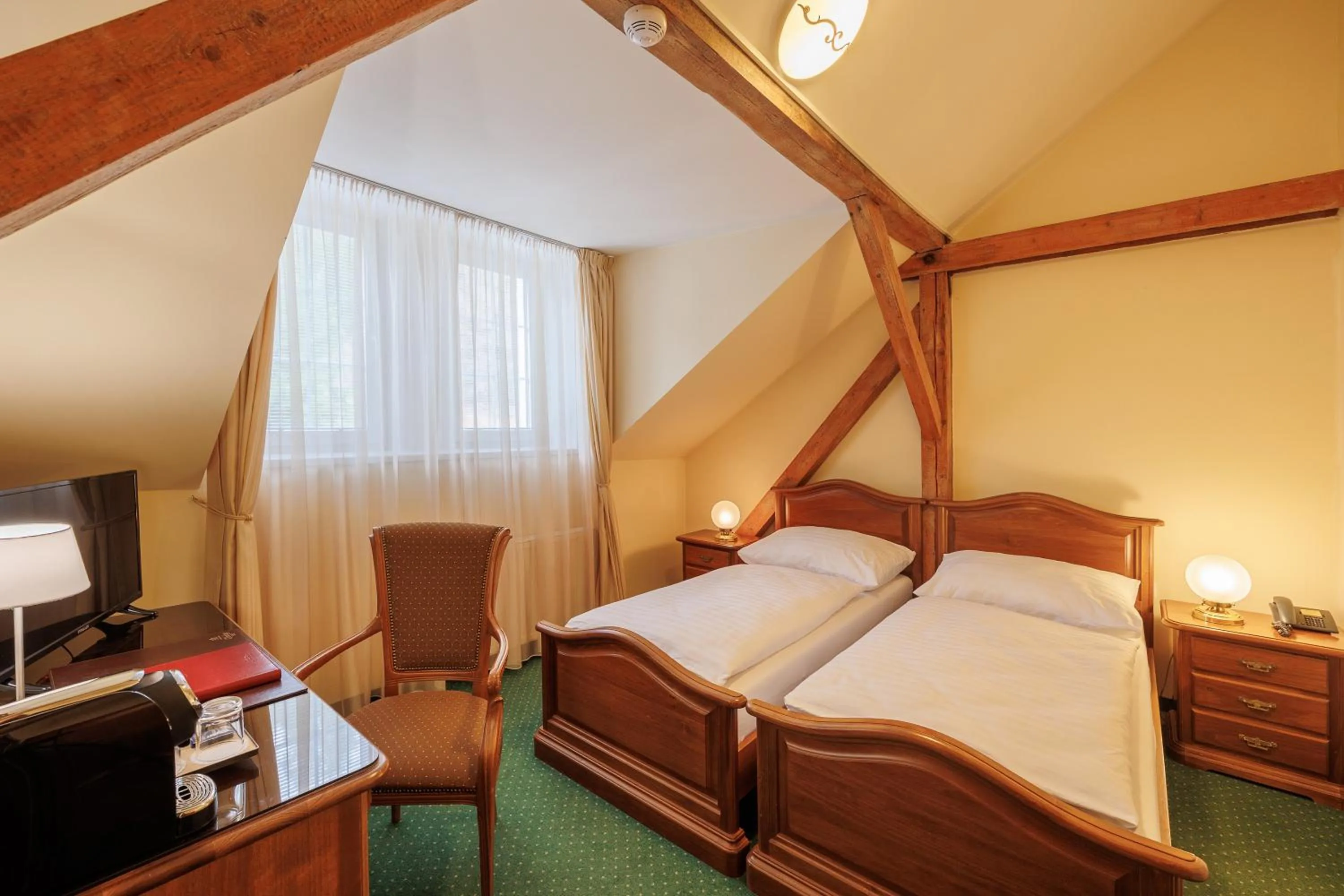 Bed in Hotel U Zámečku Cihelny