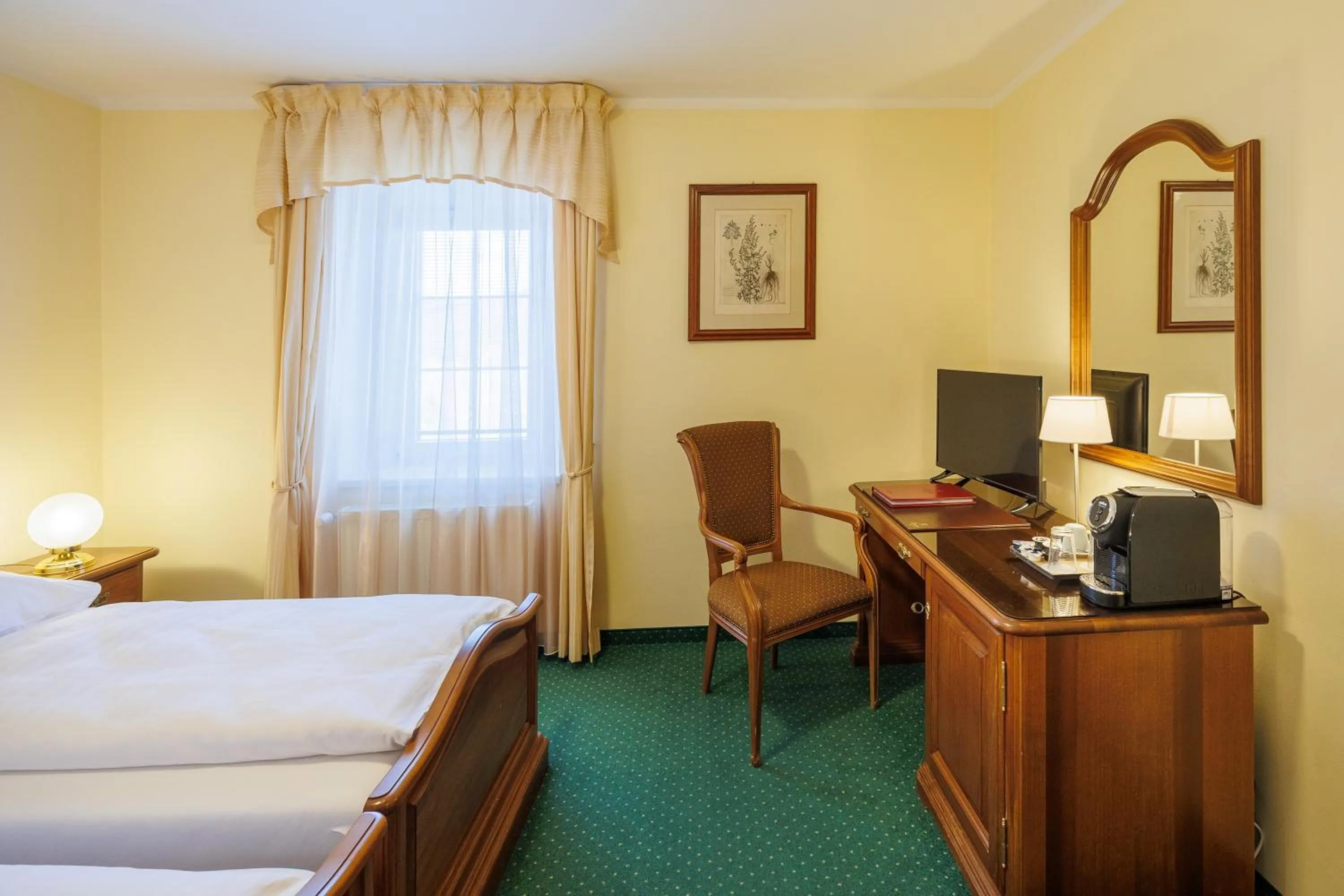 Photo of the whole room, Bed in Hotel U Zámečku Cihelny