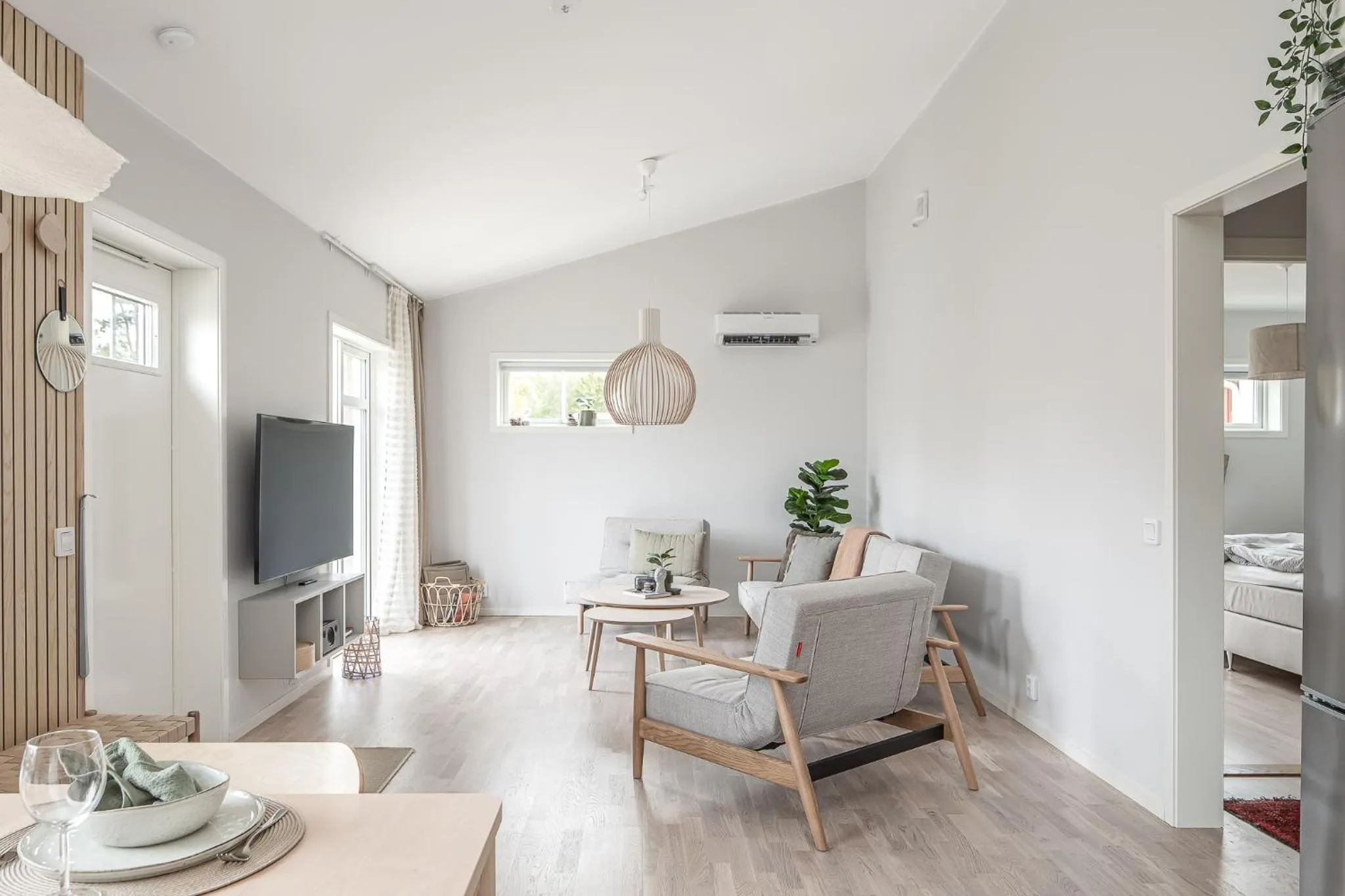 Living room in Stora Frögården