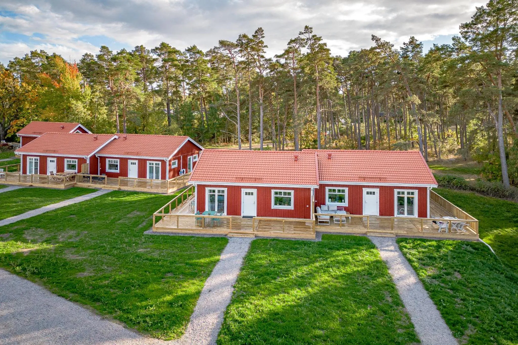 Facade/entrance in Stora Frögården
