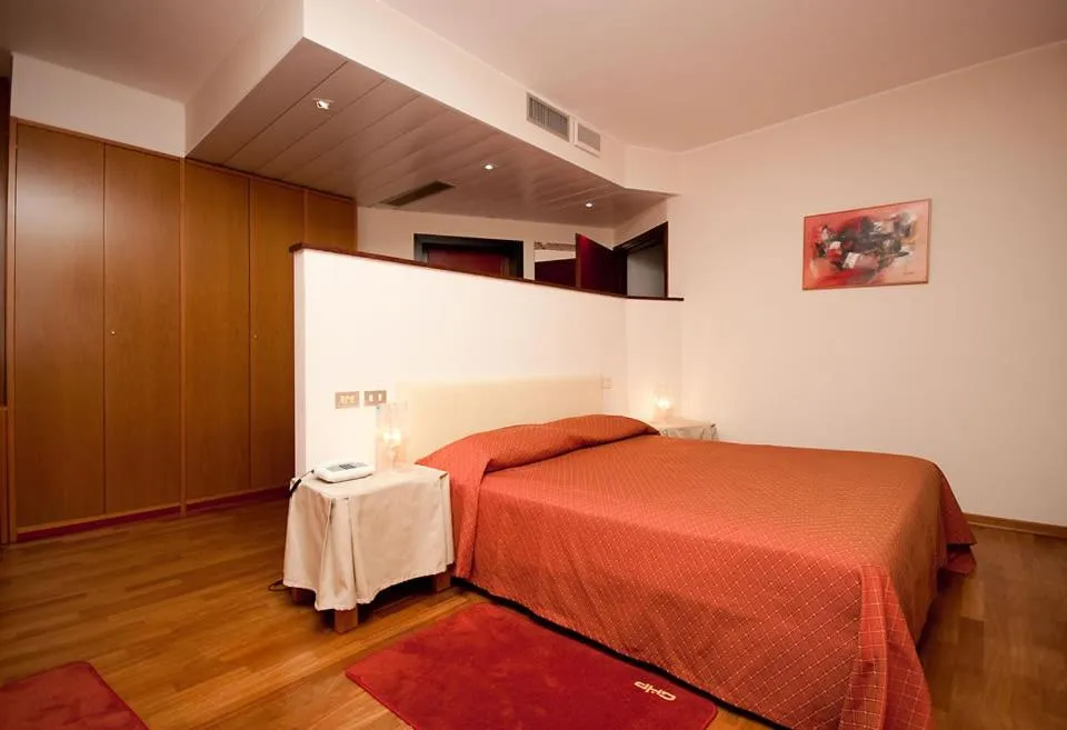 Bed in Grand Hotel President