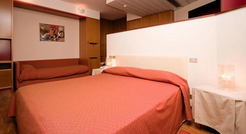 Bed in Grand Hotel President