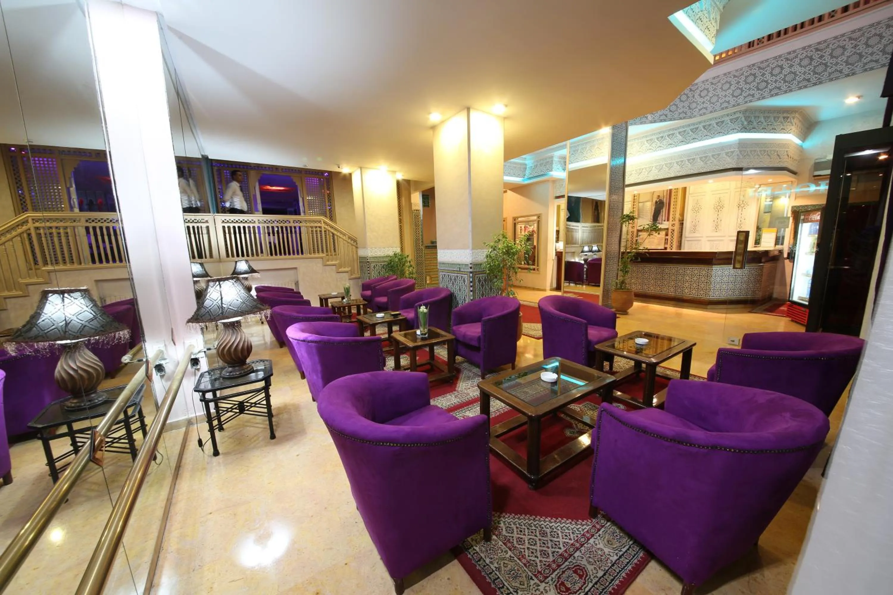 Lobby or reception in Hotel Akouas