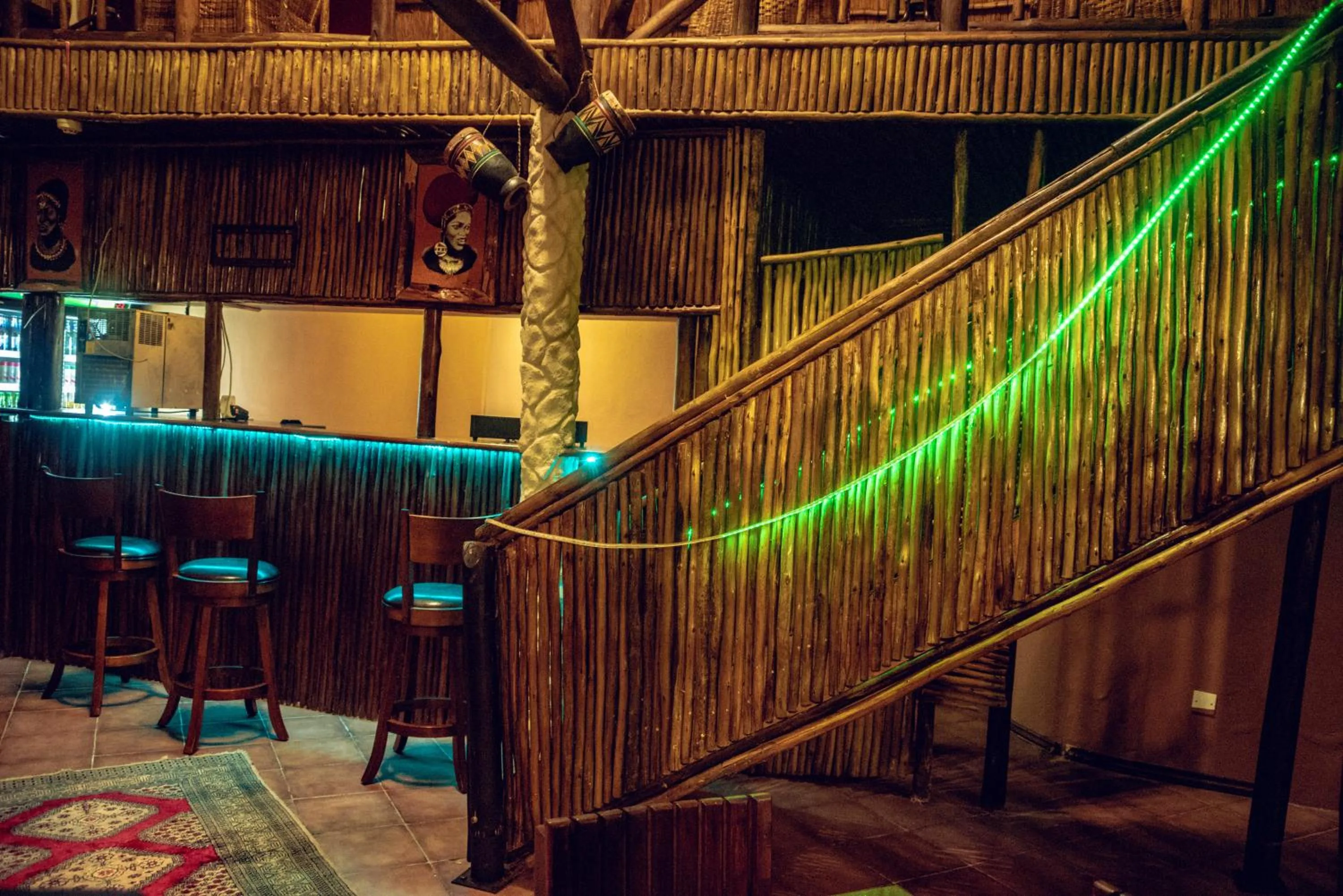 Lounge or bar in African Home Hotel