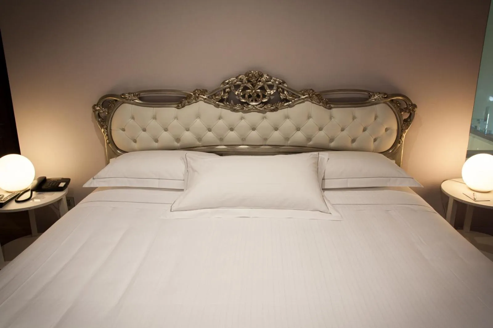 Bed in Hotel Villa Nabila