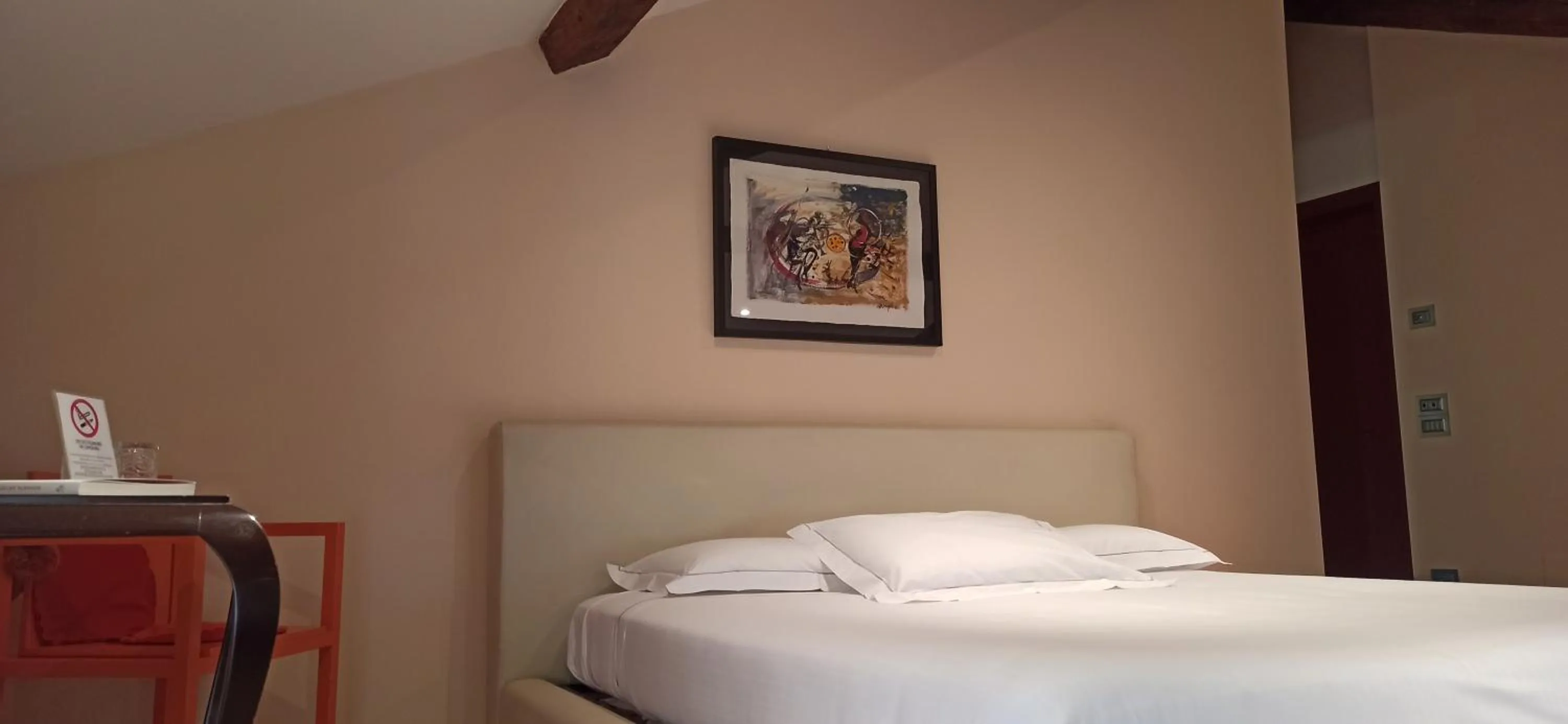 Bed in Hotel Villa Nabila