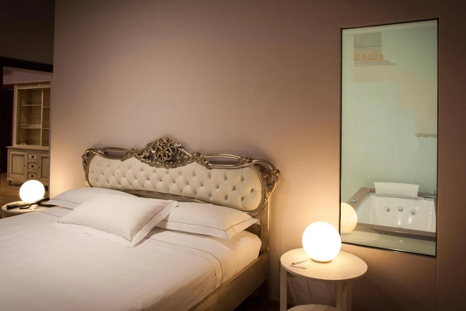 Bed in Hotel Villa Nabila