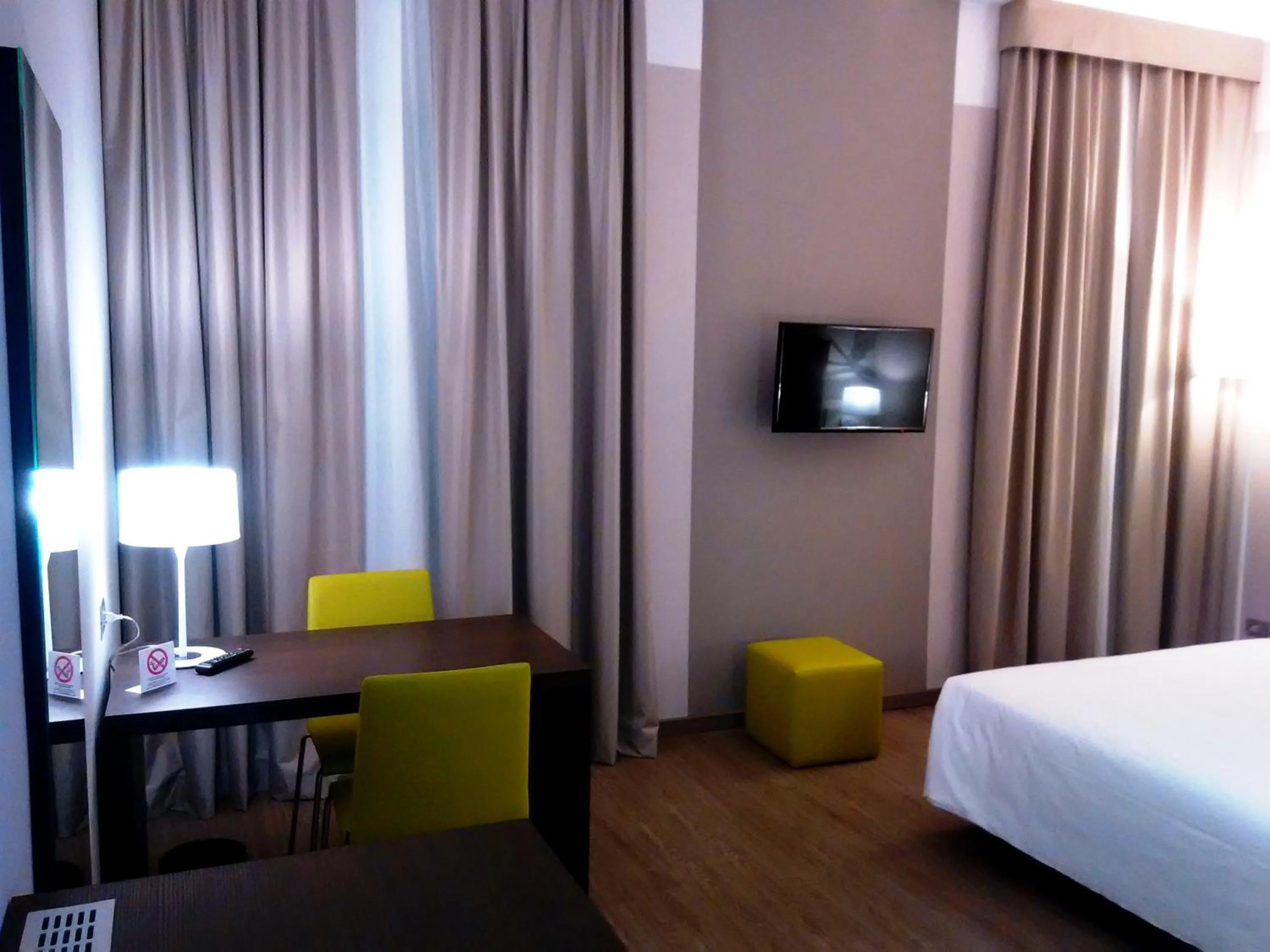 Bed in Hotel Villa Nabila