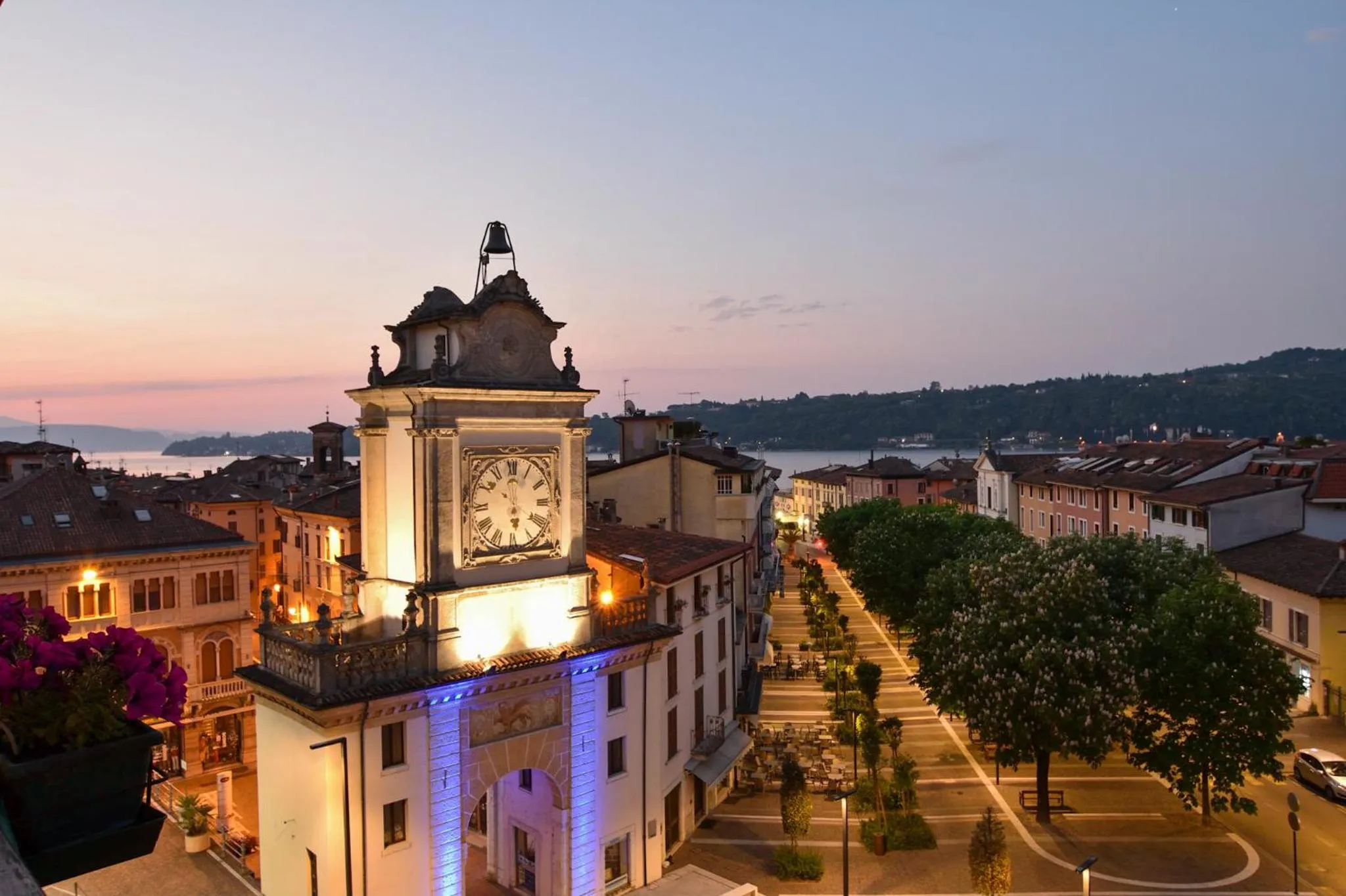 City view in Hotel Eden Salò