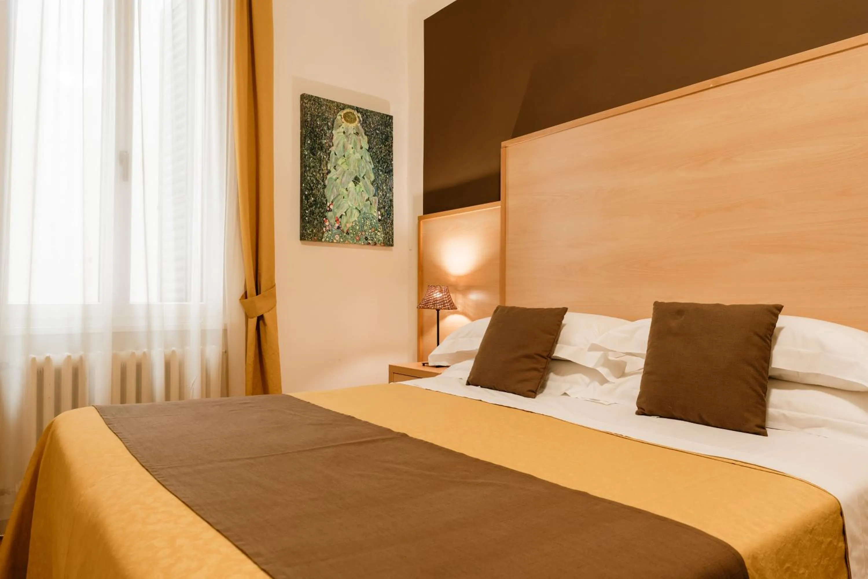 Bed in Hotel Eden Salò