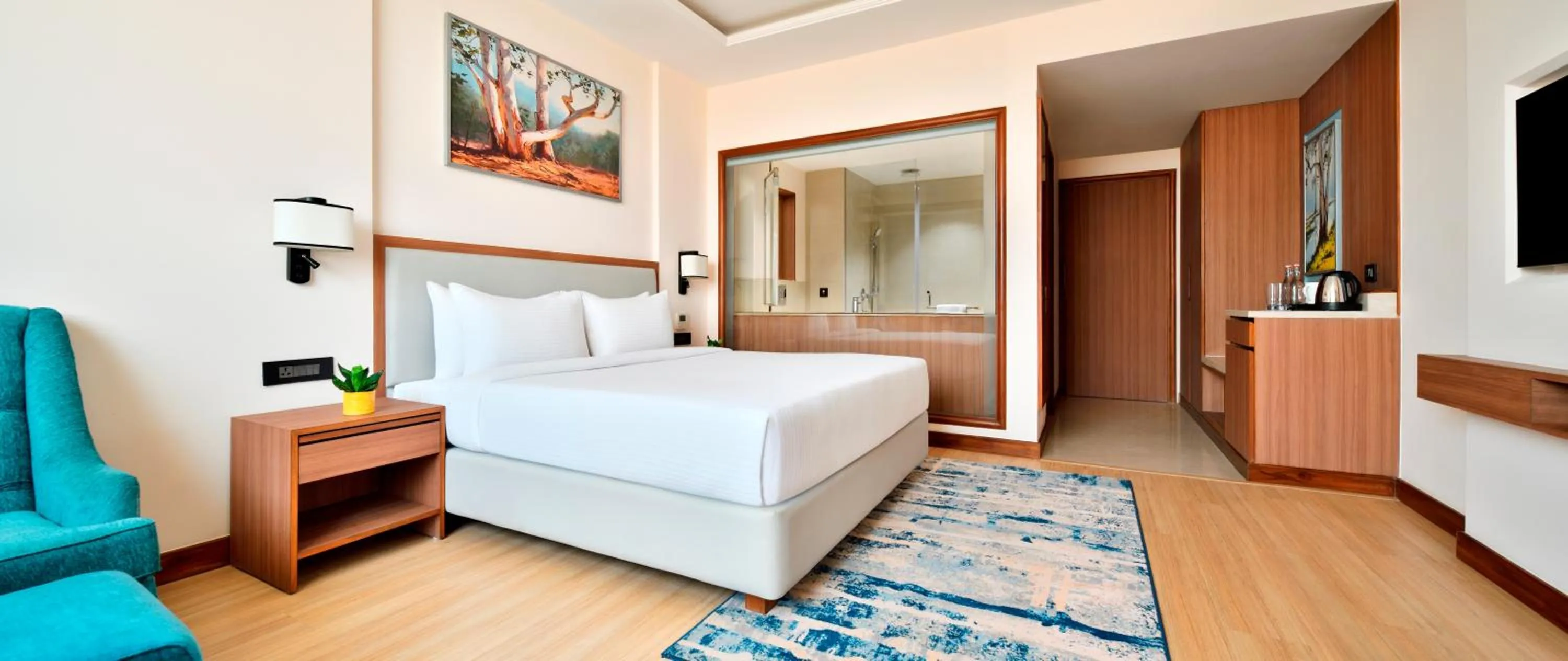 Bed in Golden Tulip Jalandhar