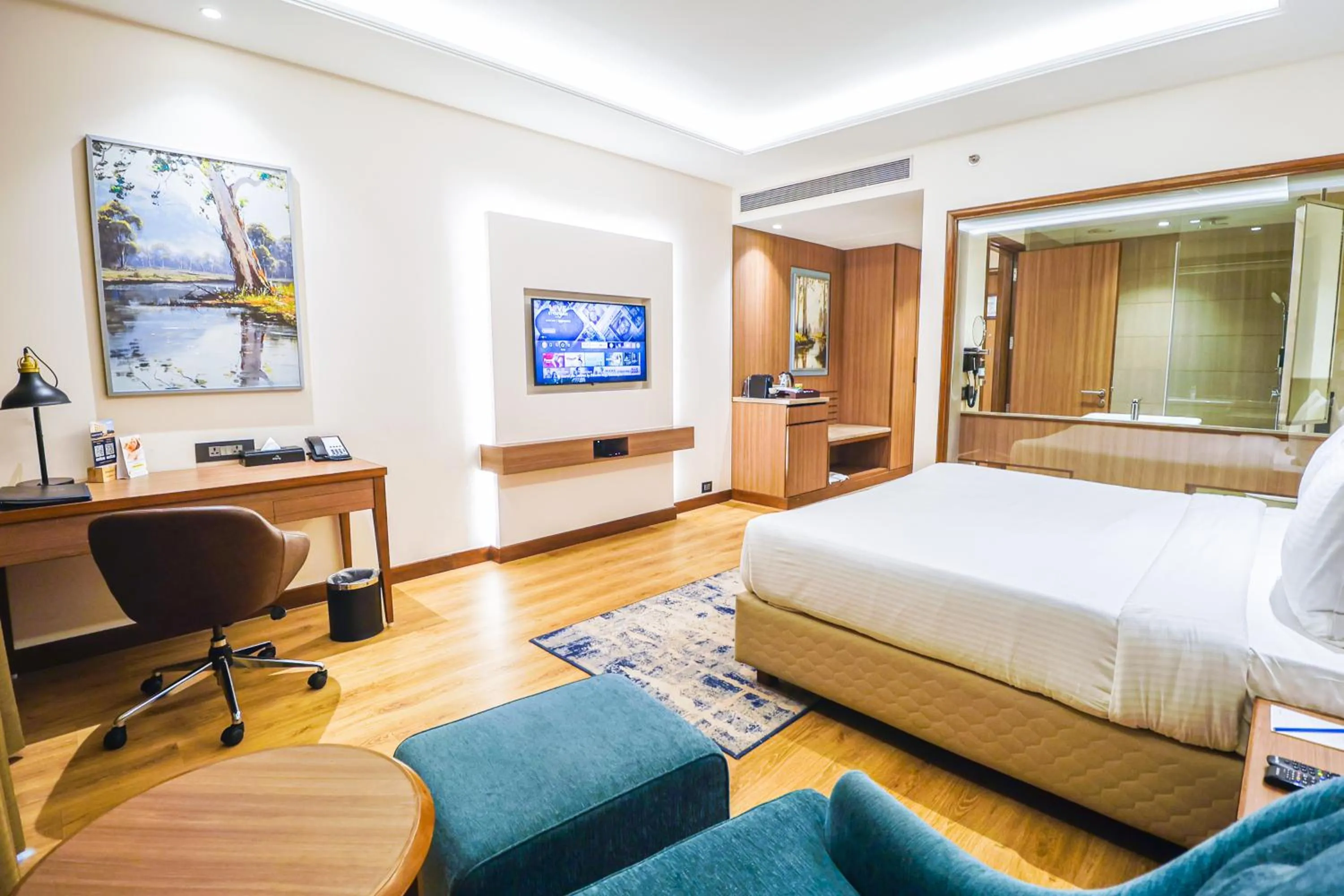 Bed in Golden Tulip Jalandhar