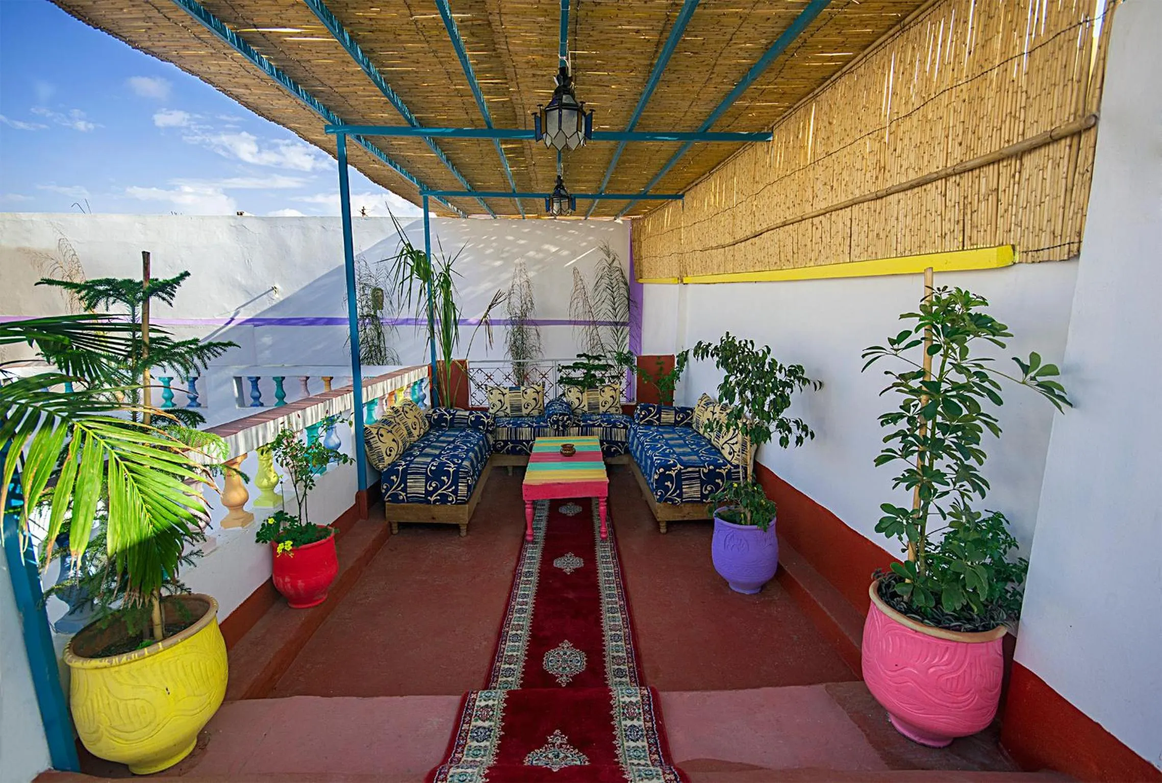 Patio in Riad Dar Jabador