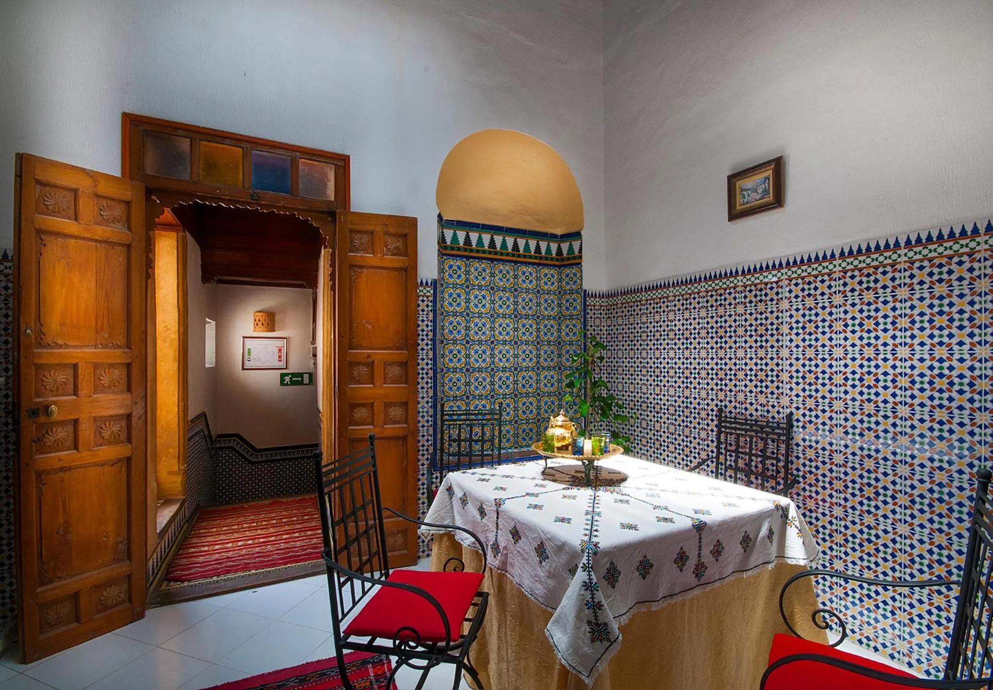 Living room in Riad Dar Jabador