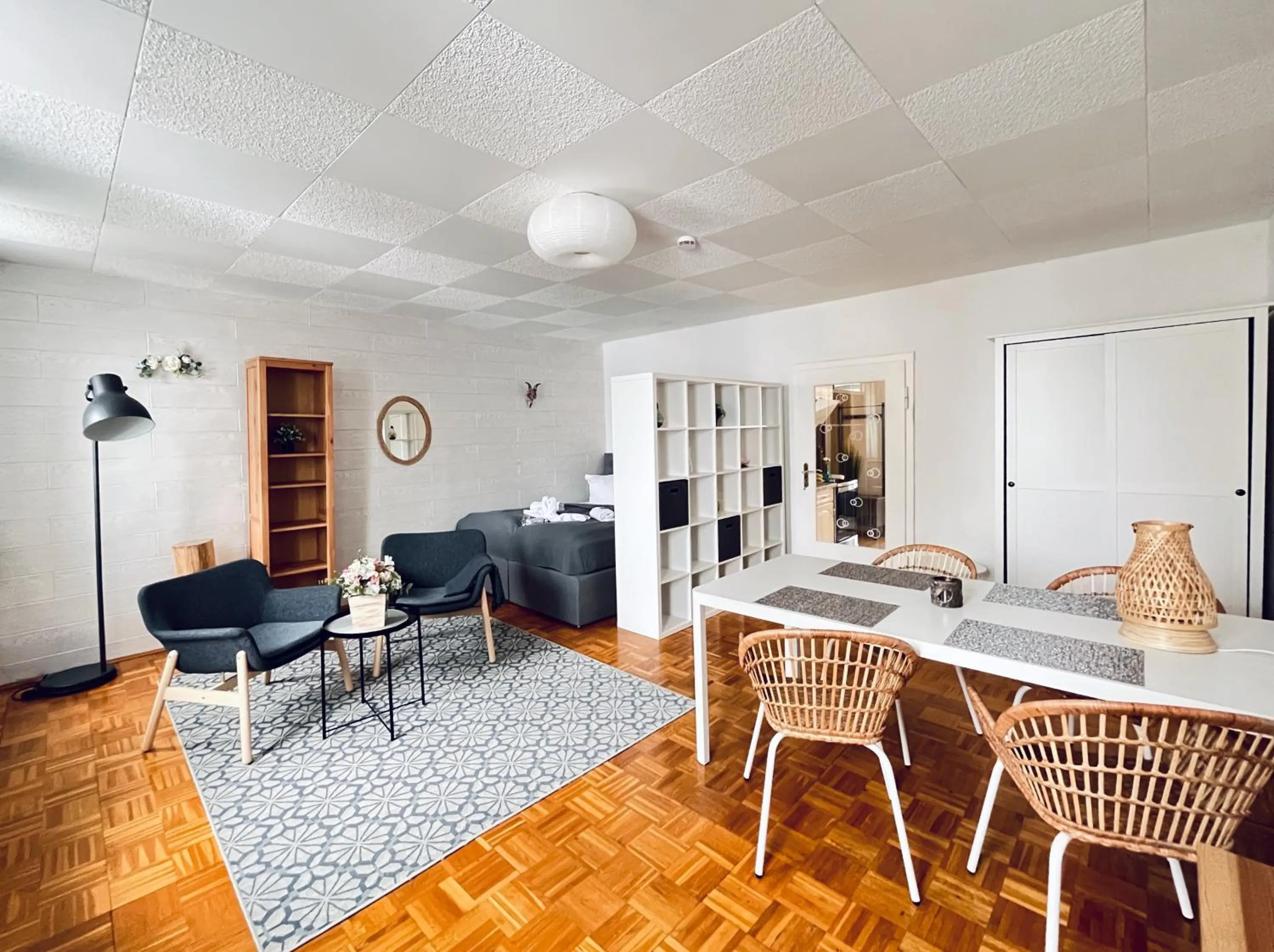 Living room in Chalet & Apart Fichtelberger Blick