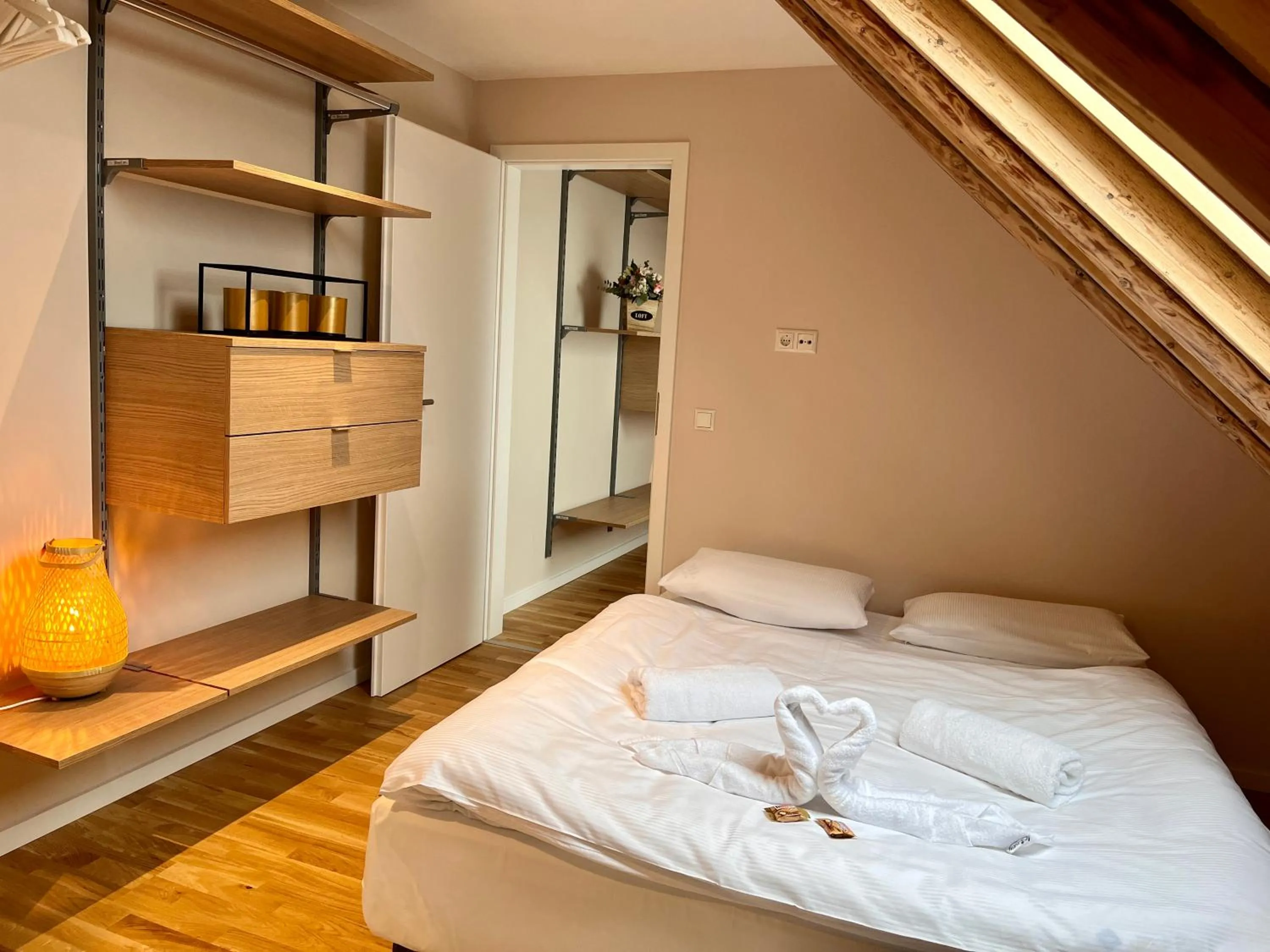 Bed in Chalet & Apart Fichtelberger Blick