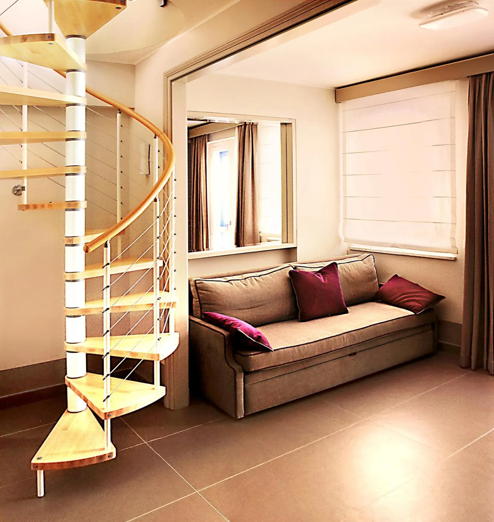 Living room in Cala del Porto Residence