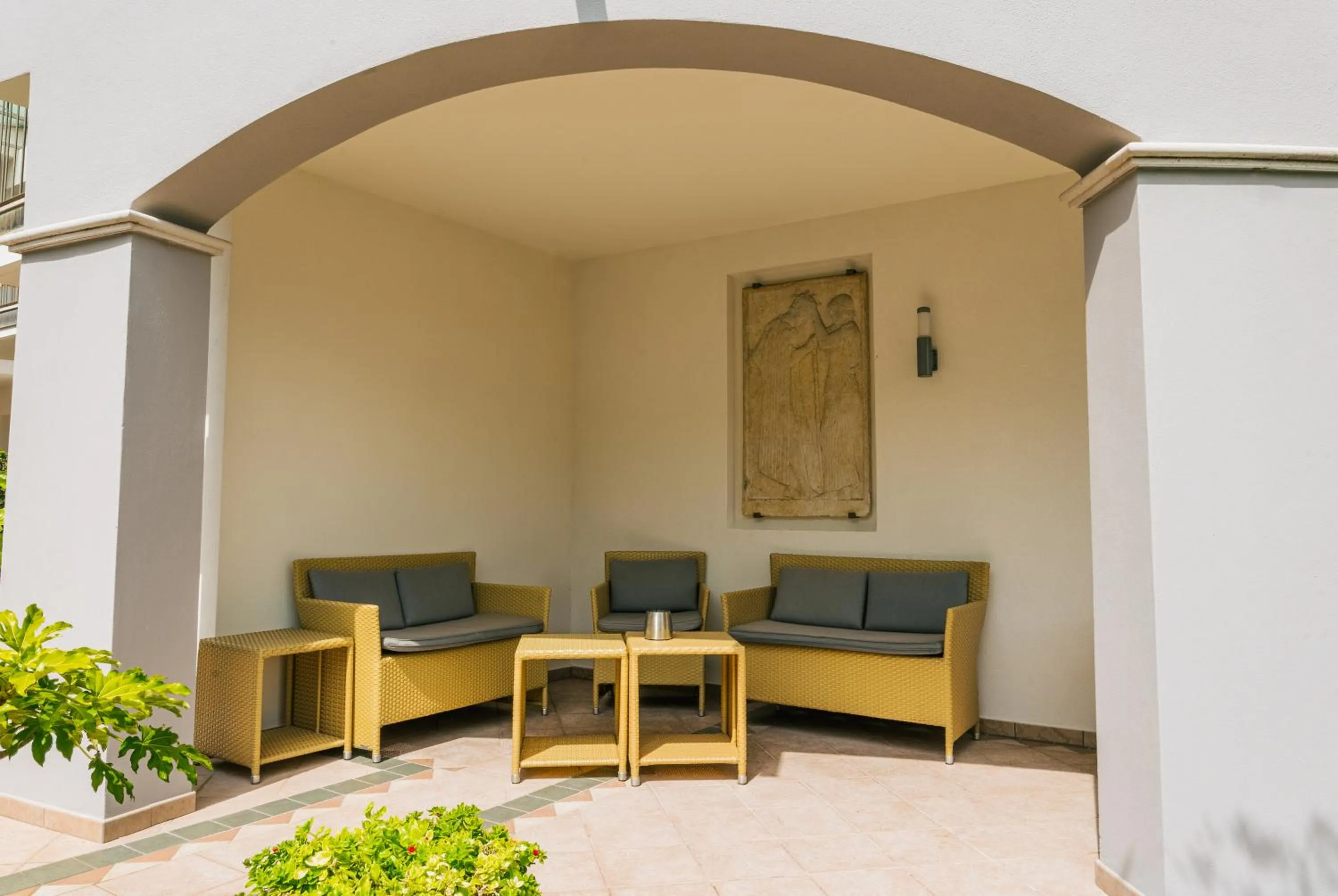 Patio in Hotel Arena