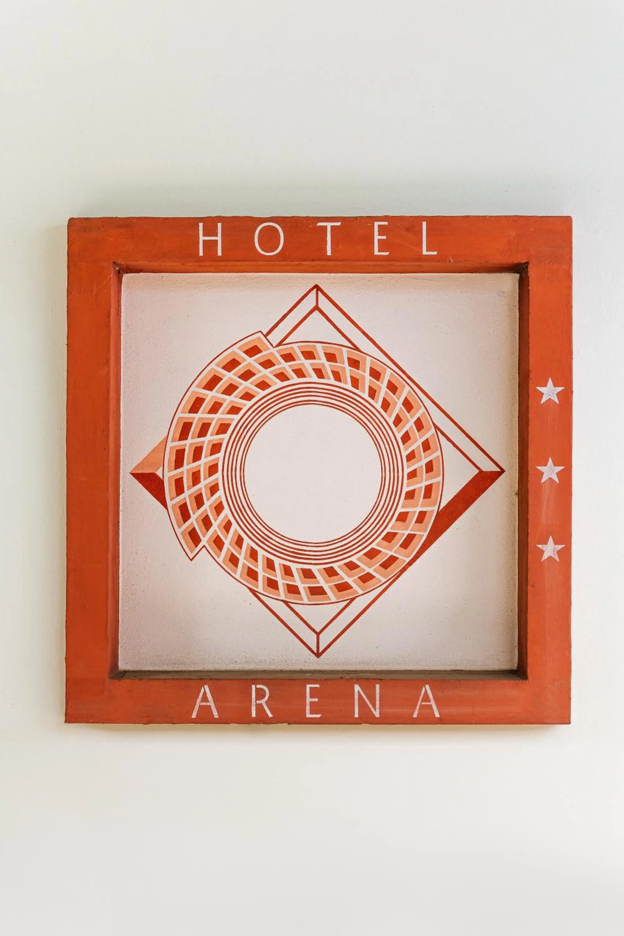 Property logo or sign in Hotel Arena