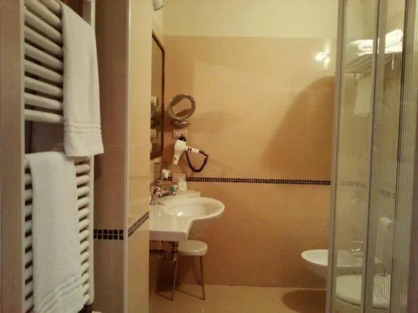 Shower in Hotel Arena