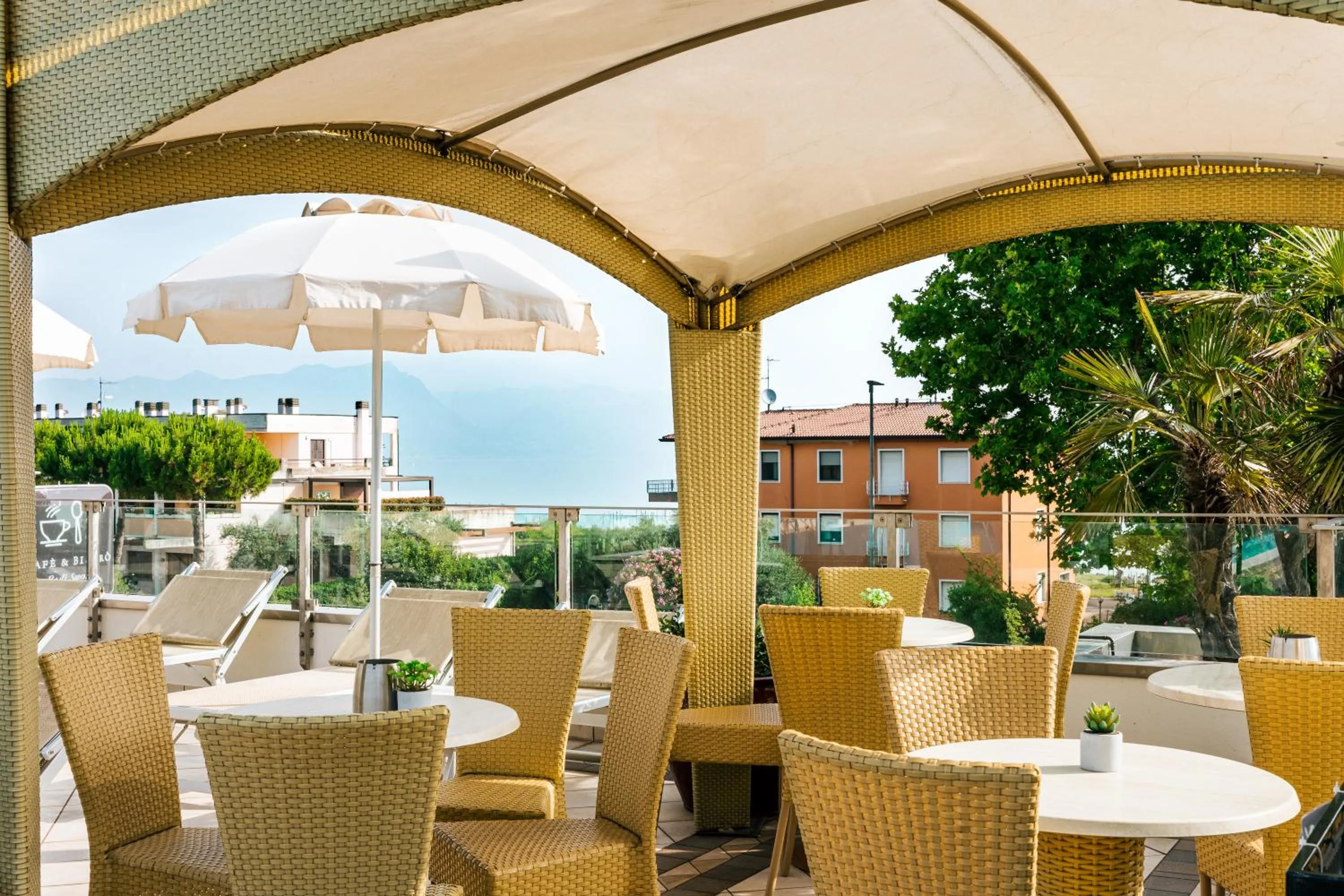 Pool view in Hotel Arena