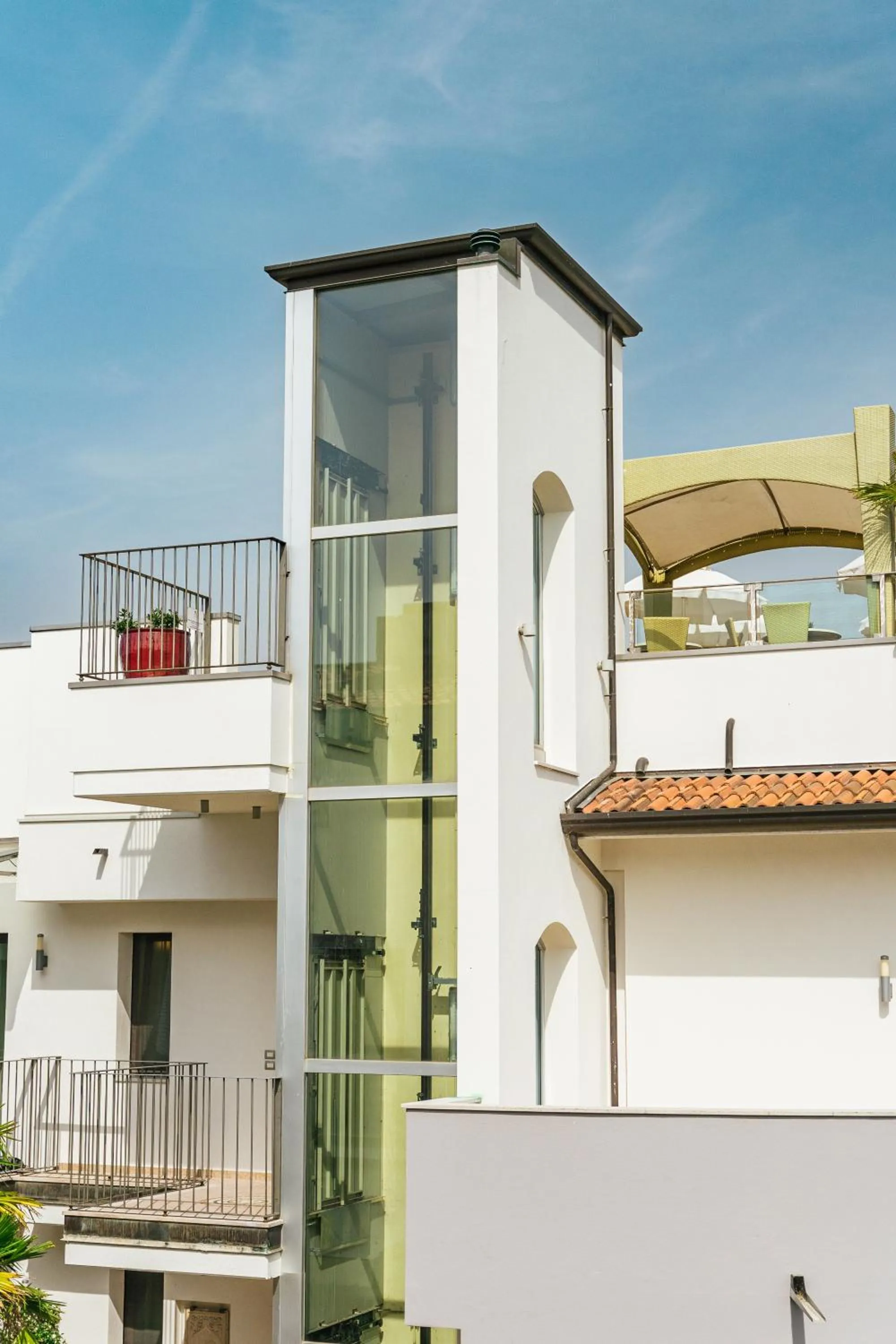 Property building in Hotel Arena