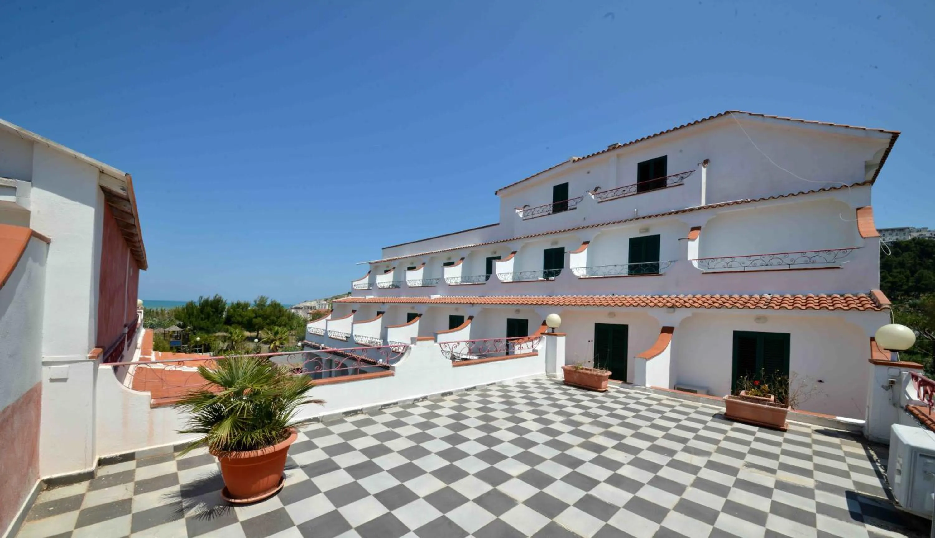 Balcony/Terrace in Hotel D'Amato