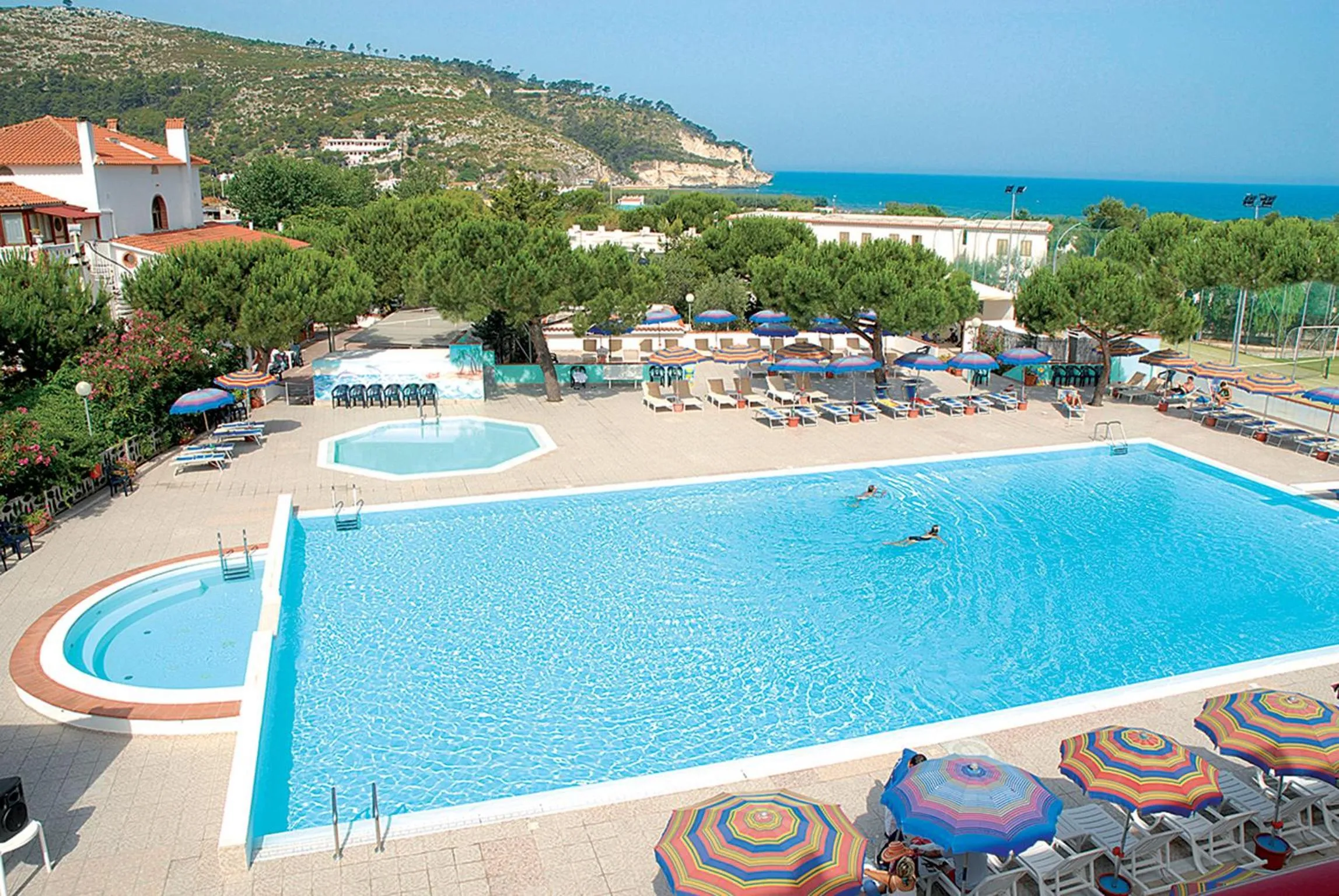 Swimming pool in Hotel D'Amato