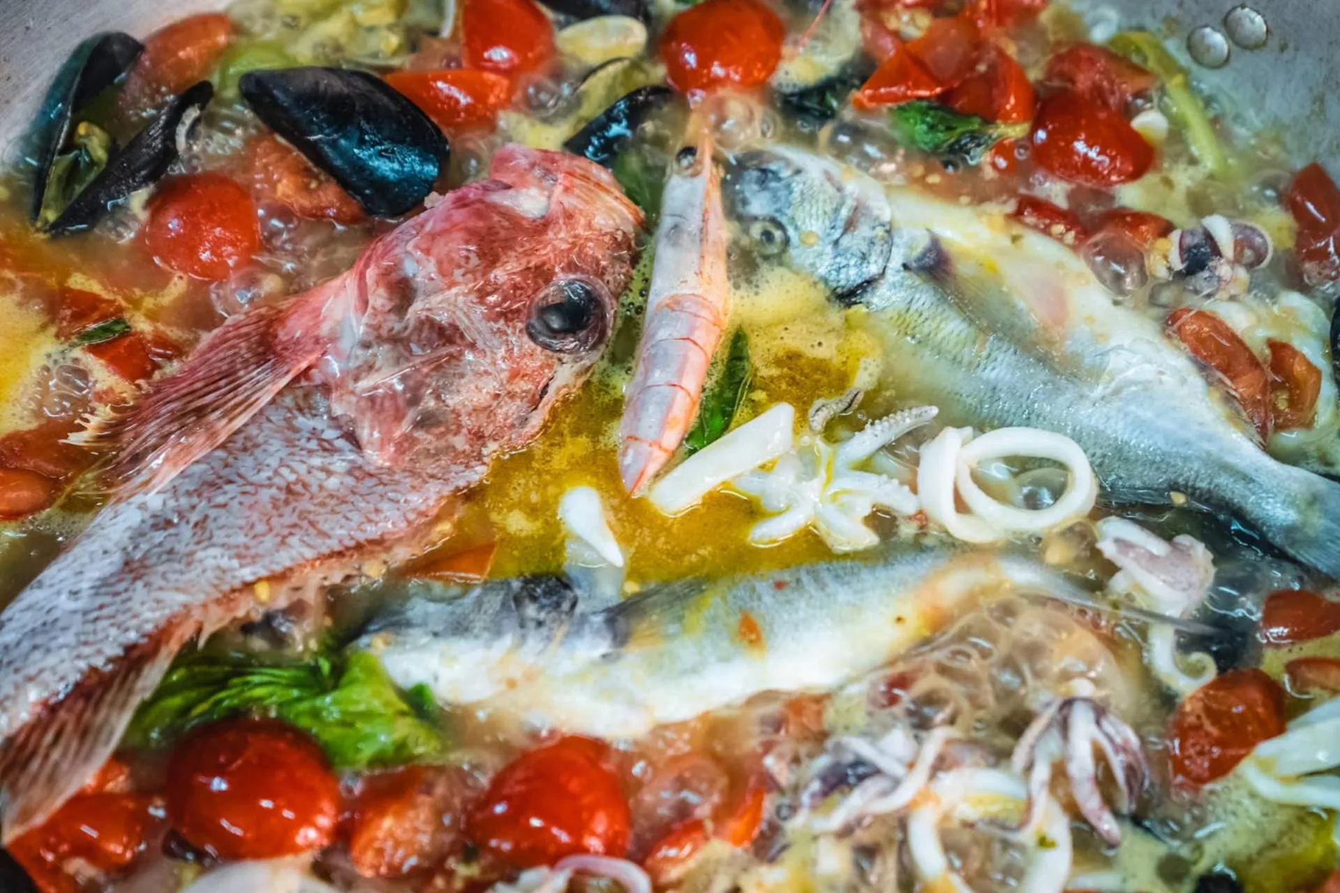 Food and drinks in Hotel D'Amato