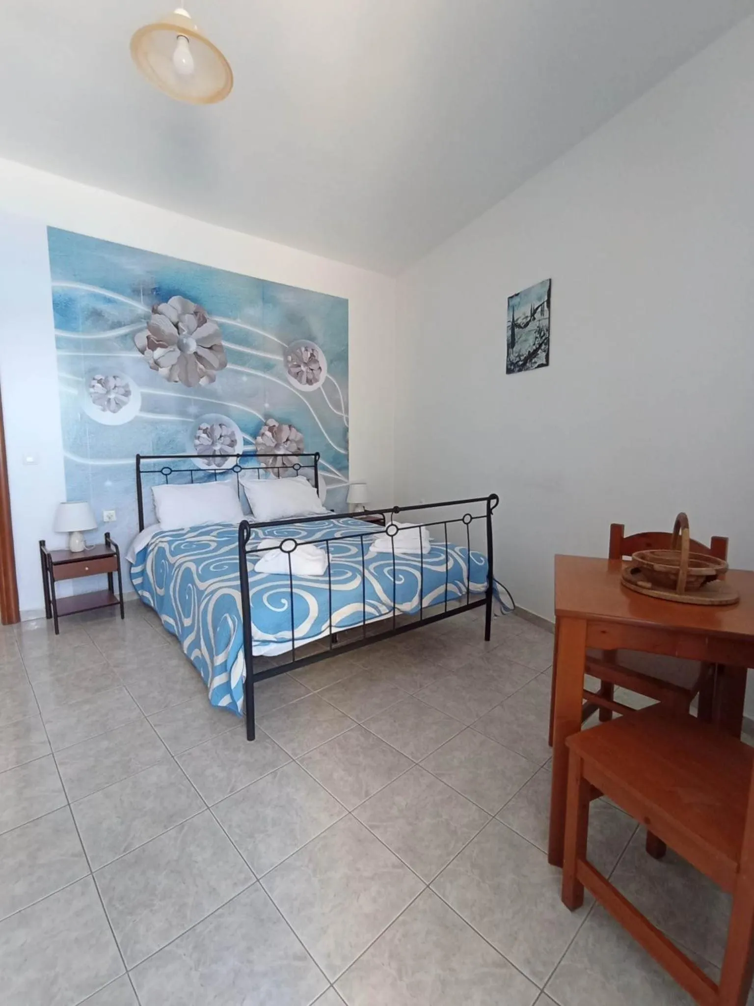 Bed in Studio Poseidon