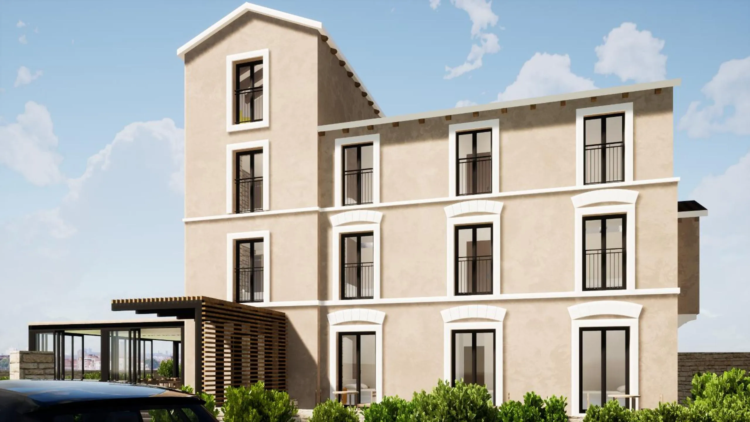 Property building in DUNATOVI DVORI Heritage Hotel