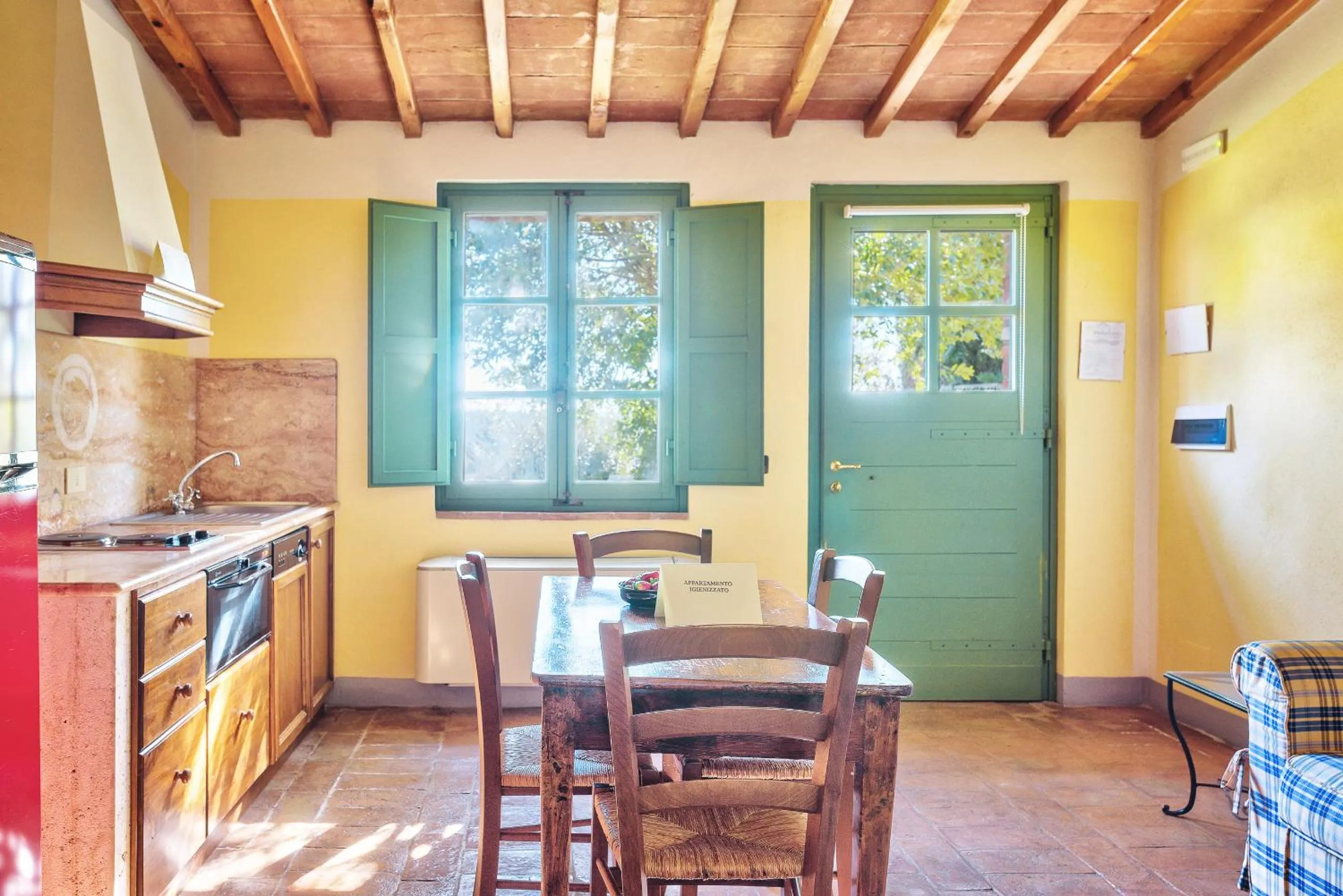Kitchen or kitchenette in Hotel Borgo Casabianca