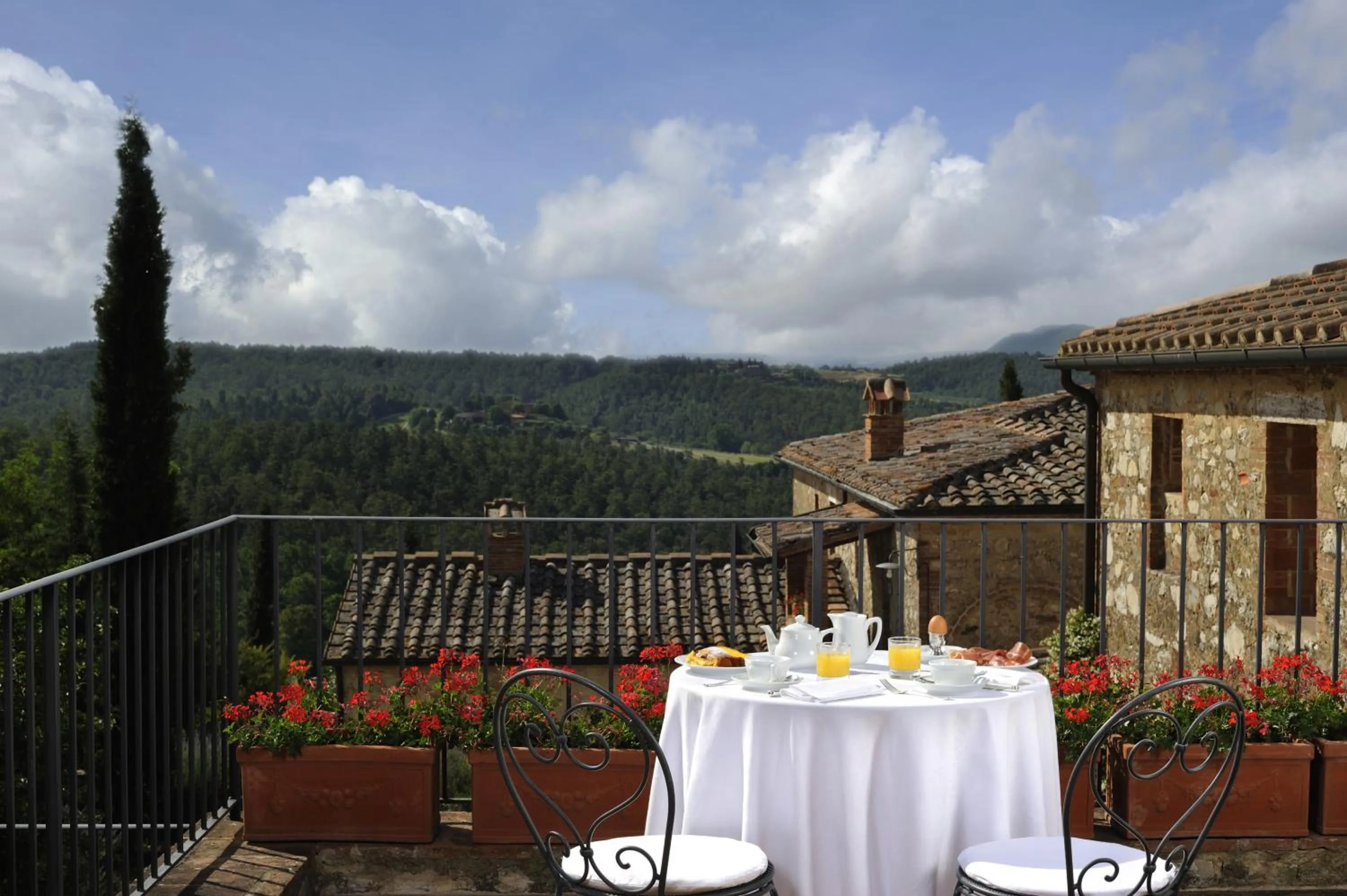Balcony/Terrace in Hotel Borgo Casabianca