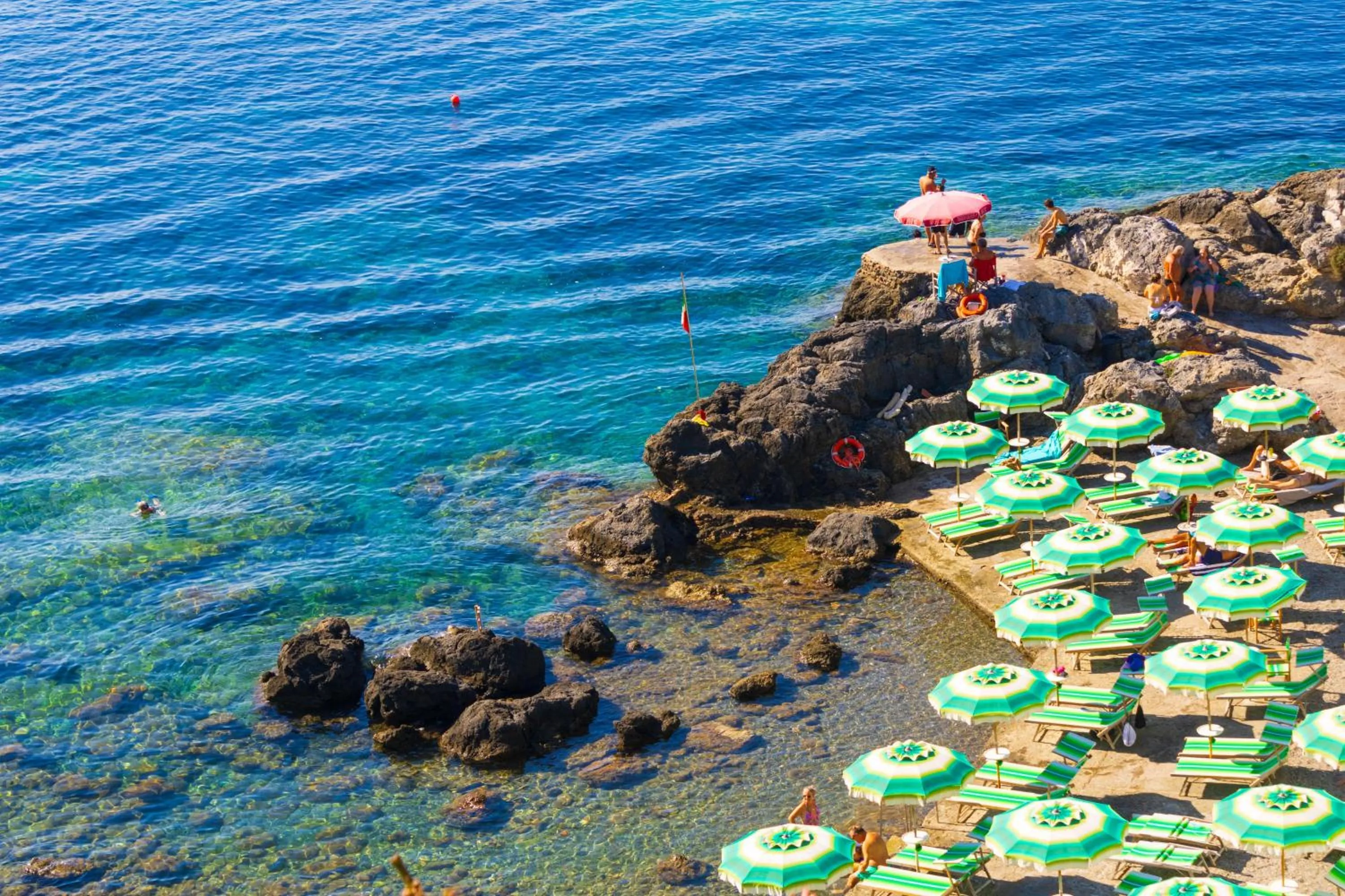 Beach in Hotel Il Telamonio
