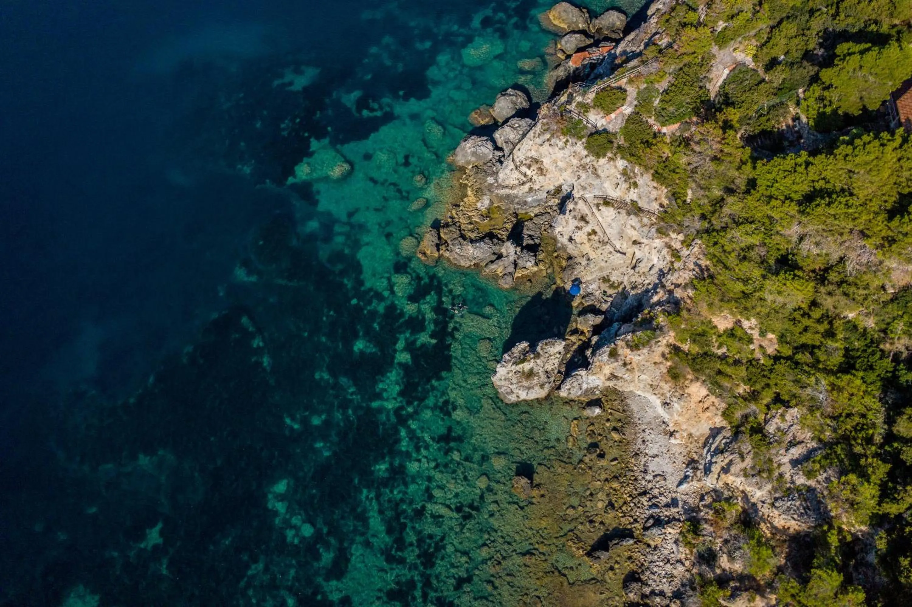 Natural landscape in Hotel Il Telamonio