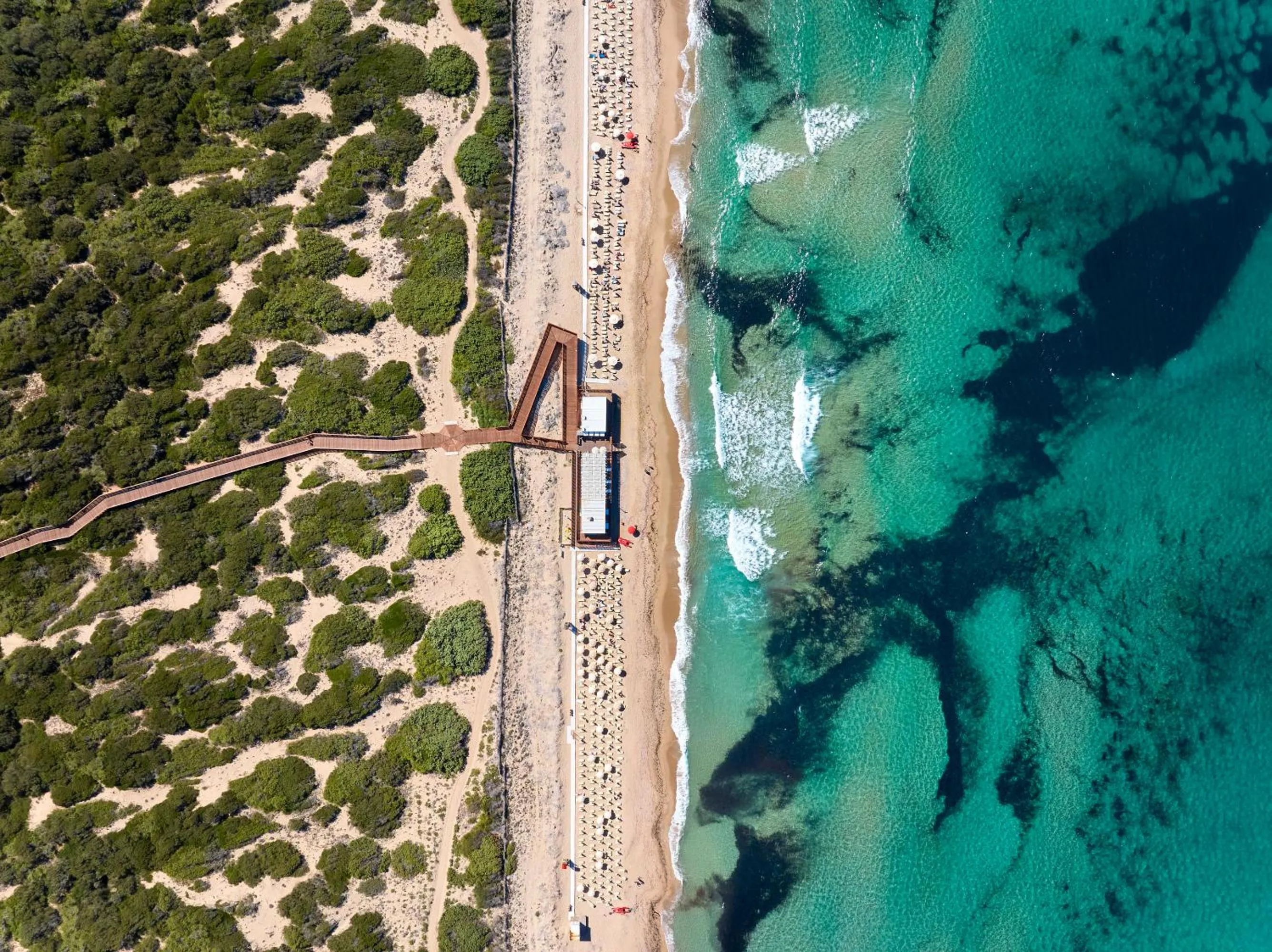 Beach in Is Serenas Badesi Resort