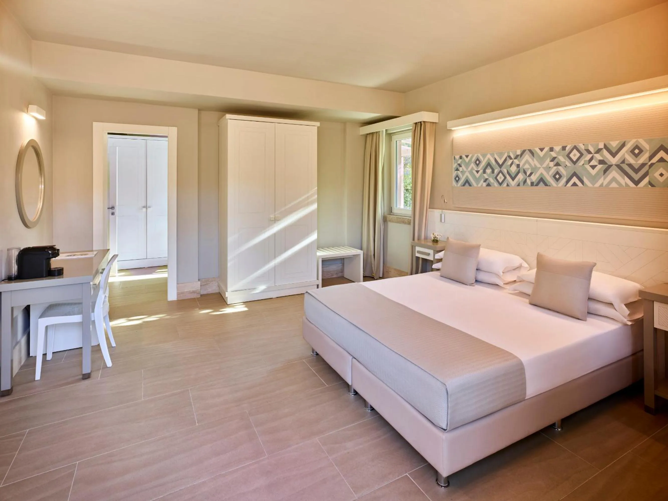 Bed in Is Serenas Badesi Resort