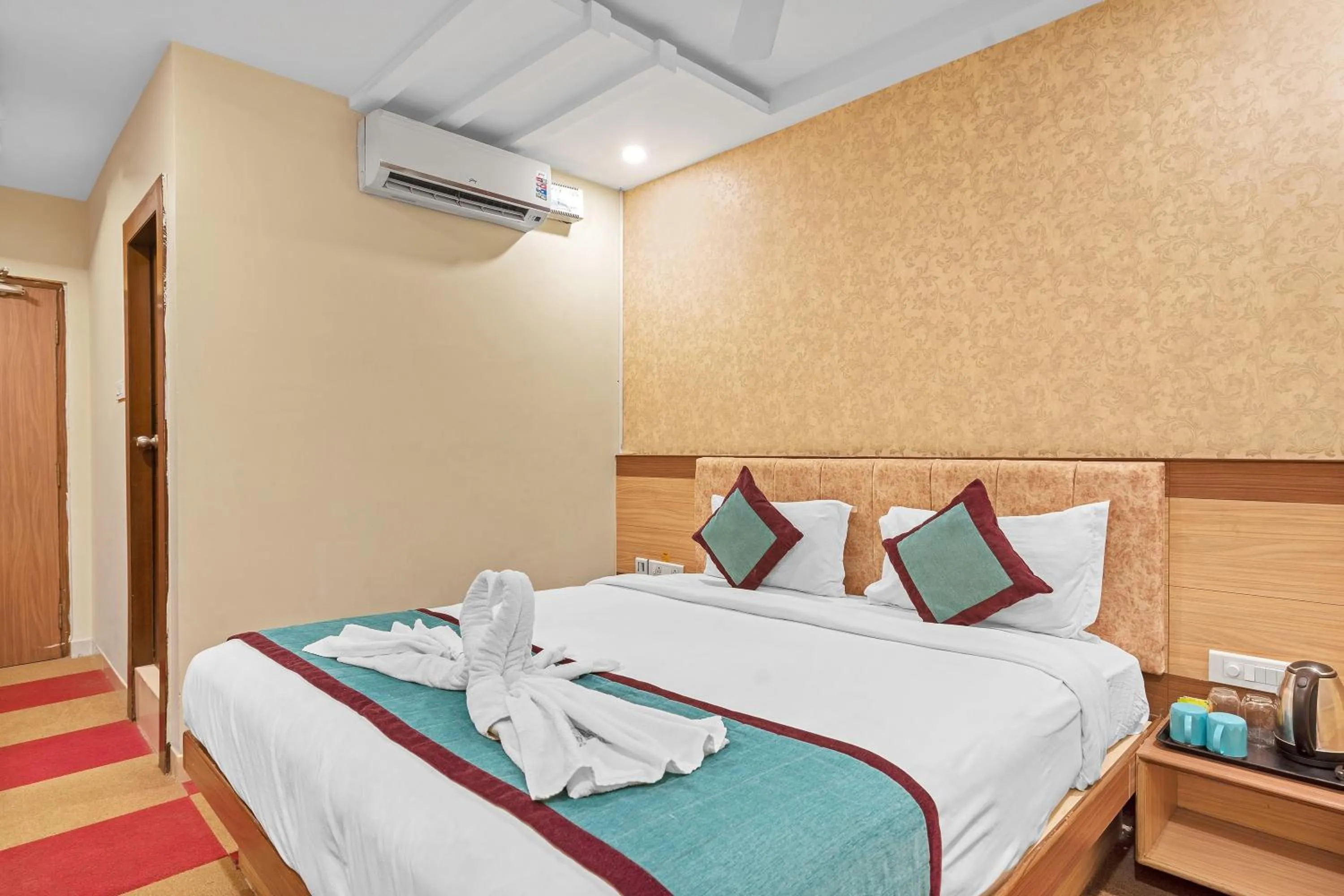 Bed in Hotel SM Deccan Park Airport Zone Shamshabad Hyderabad