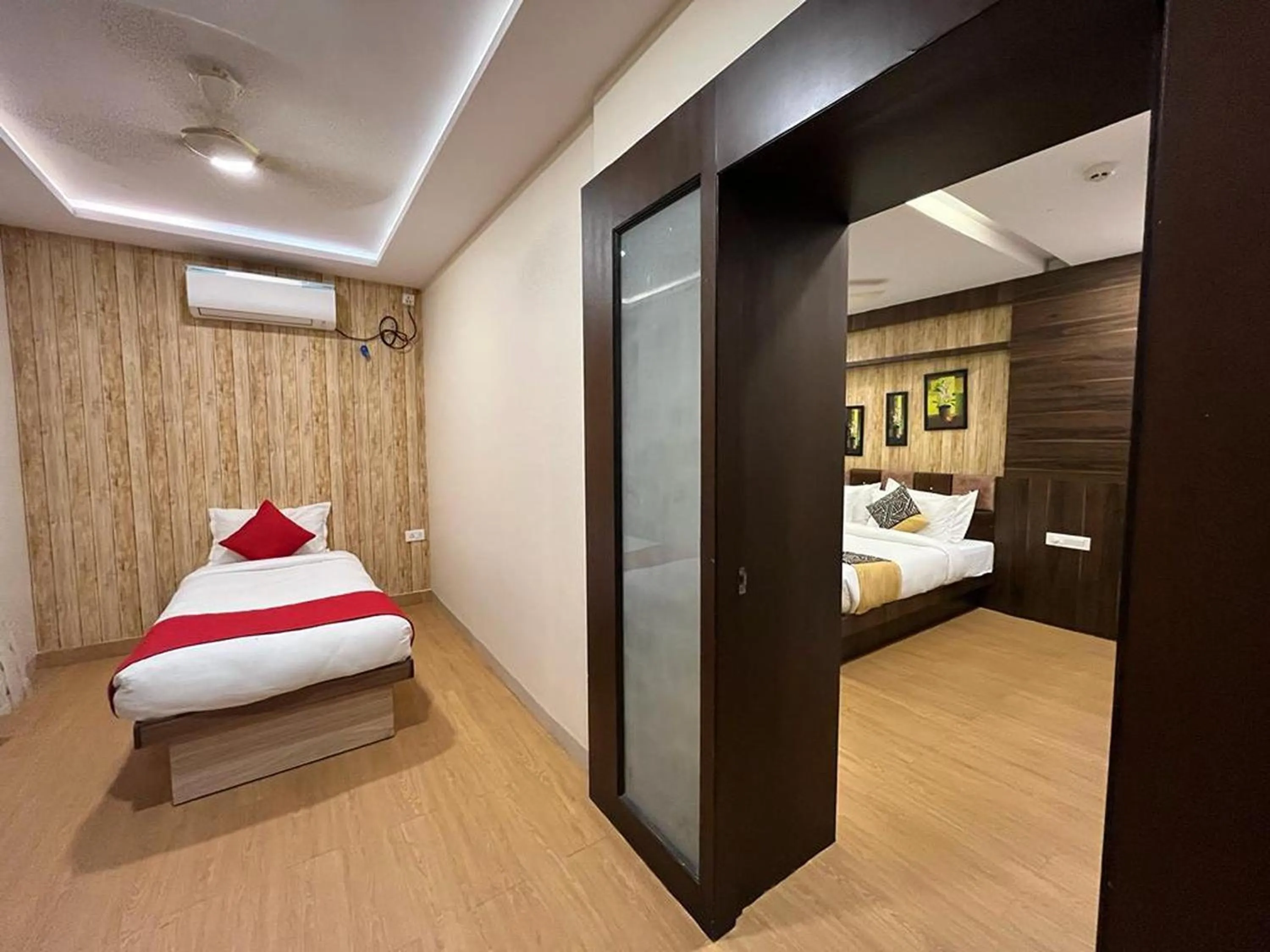 Bed in Hotel SM Deccan Park Airport Zone Shamshabad Hyderabad
