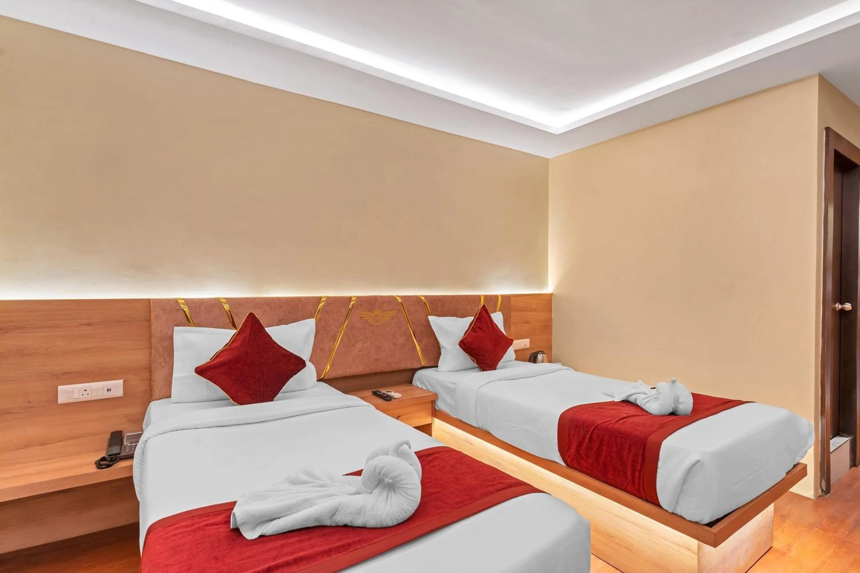 Bedroom, Bed in Hotel SM Deccan Park Airport Zone Shamshabad Hyderabad