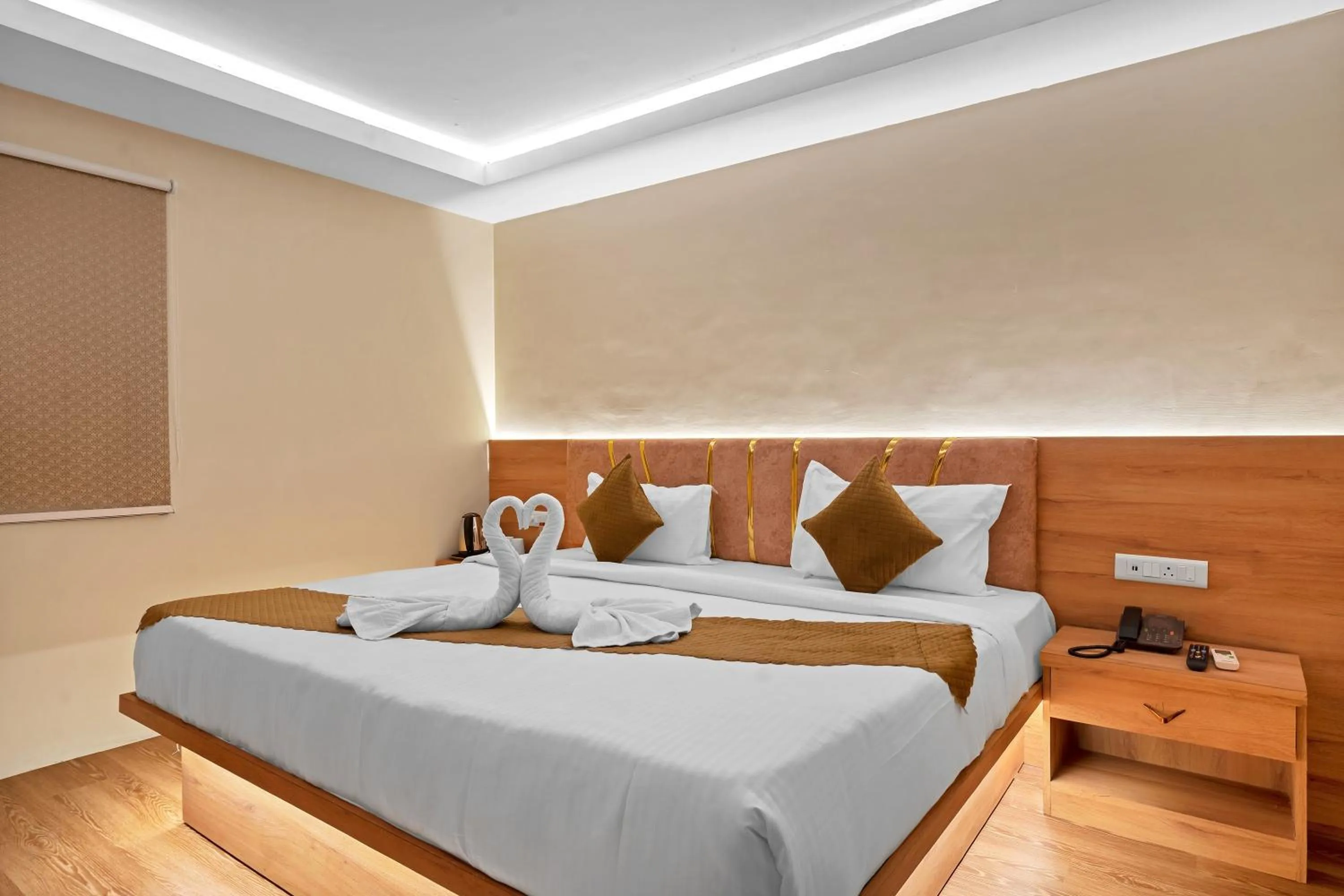 Bedroom, Bed in Hotel SM Deccan Park Airport Zone Shamshabad Hyderabad