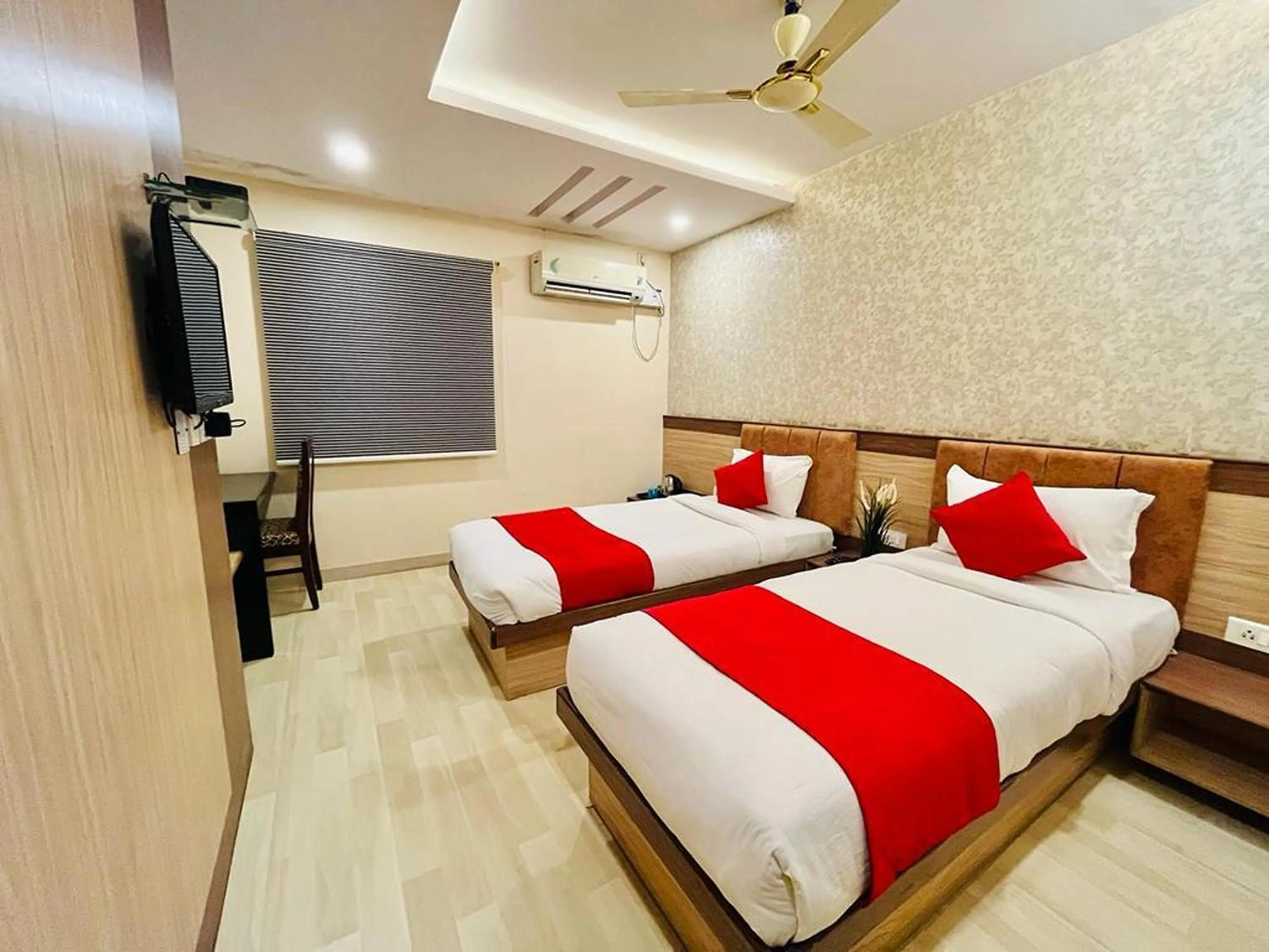 Bed in Hotel SM Deccan Park Airport Zone Shamshabad Hyderabad