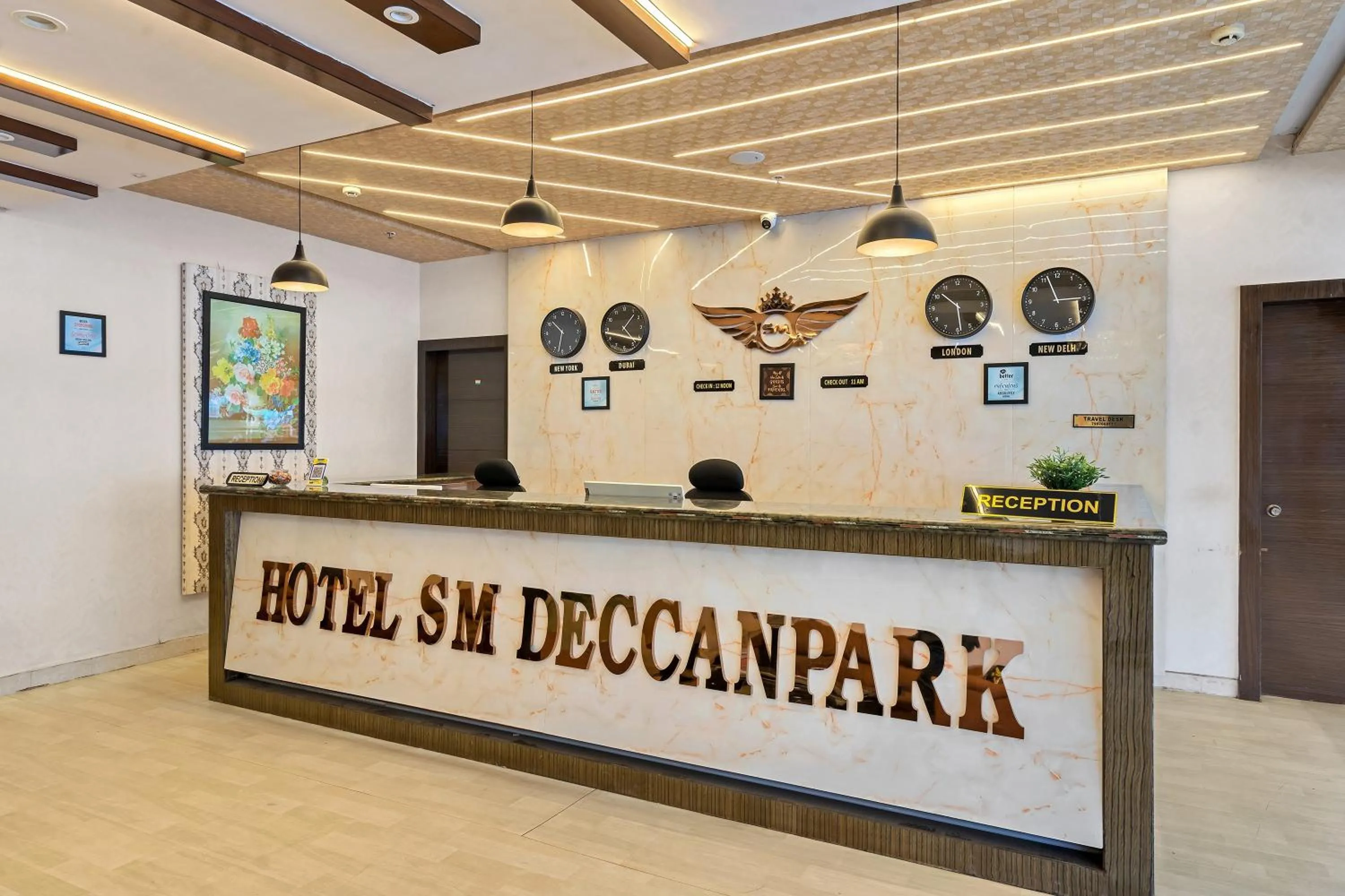Lobby or reception in Hotel SM Deccan Park Airport Zone Shamshabad Hyderabad