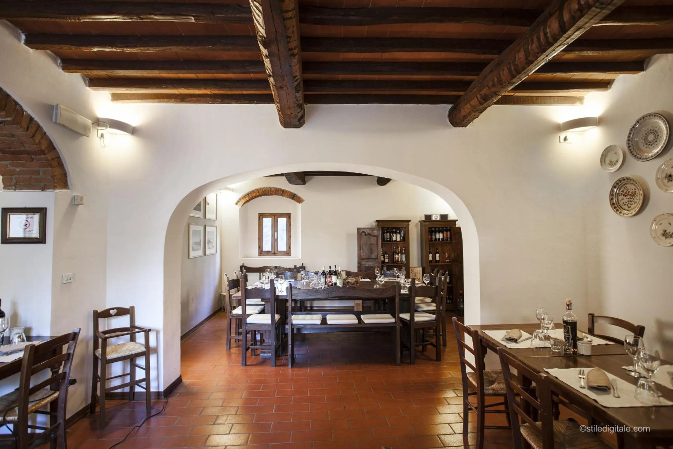 Restaurant/places to eat in Tenuta Il Burchio