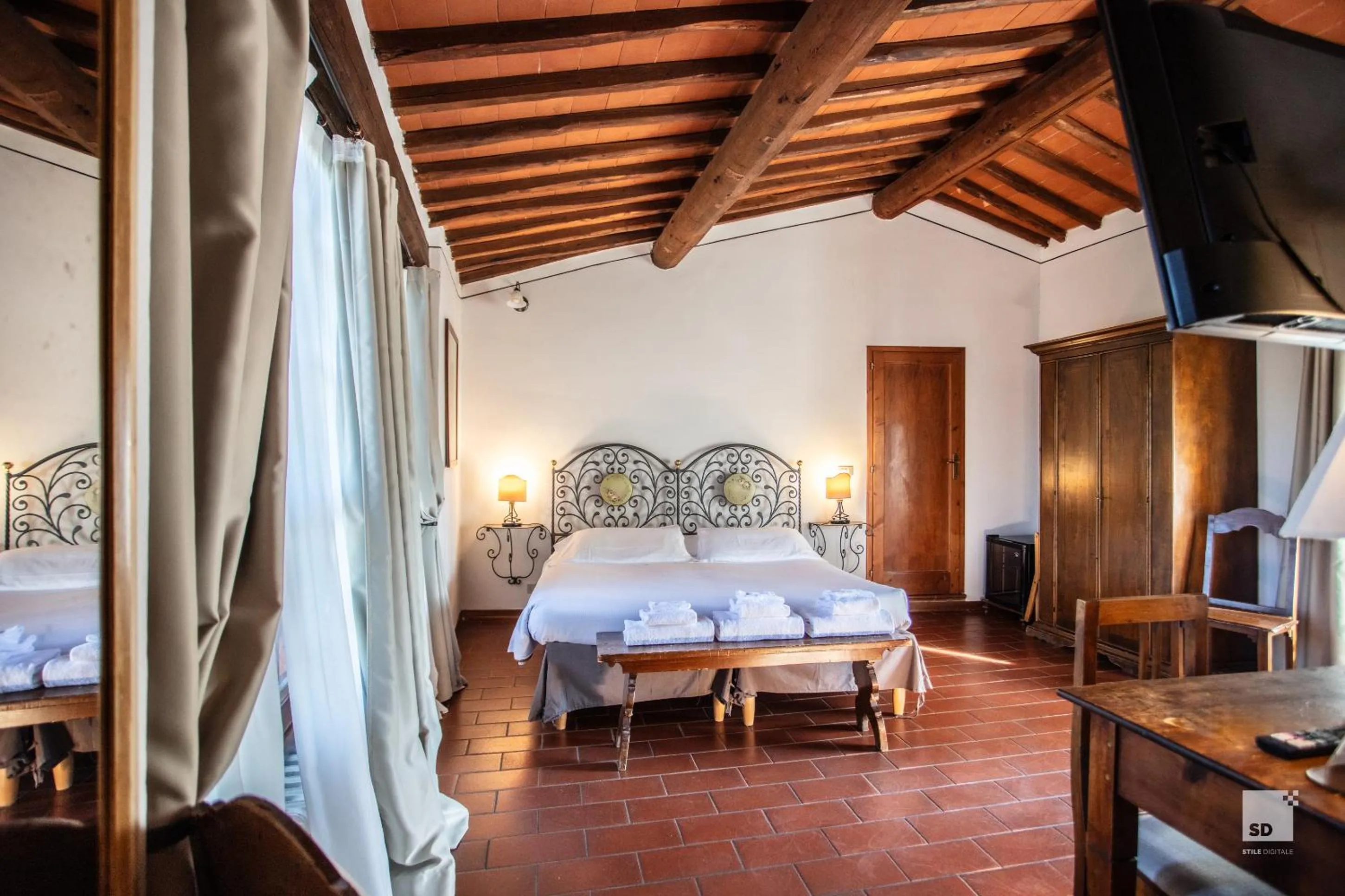 Bed in Tenuta Il Burchio