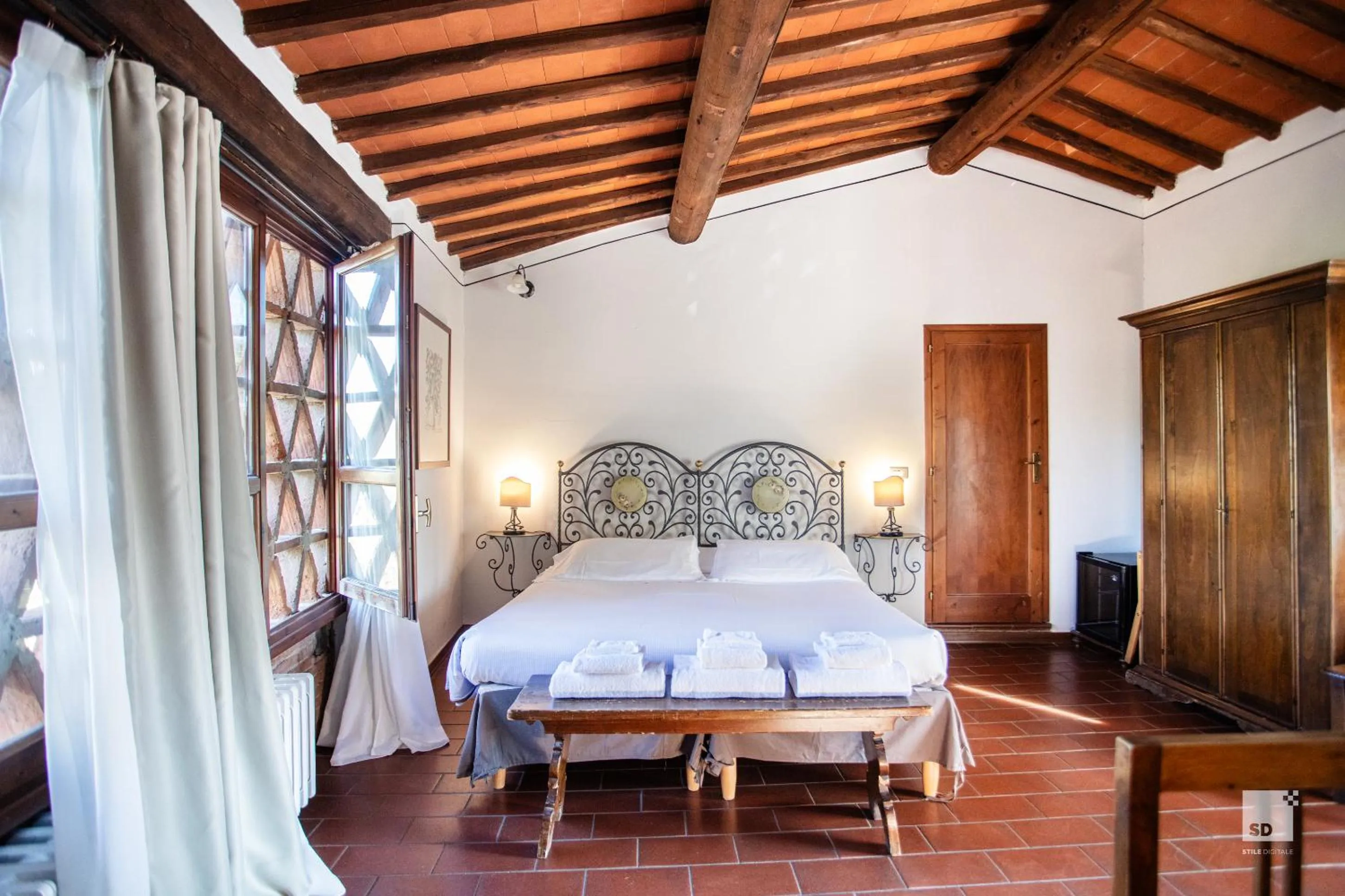 Bed in Tenuta Il Burchio