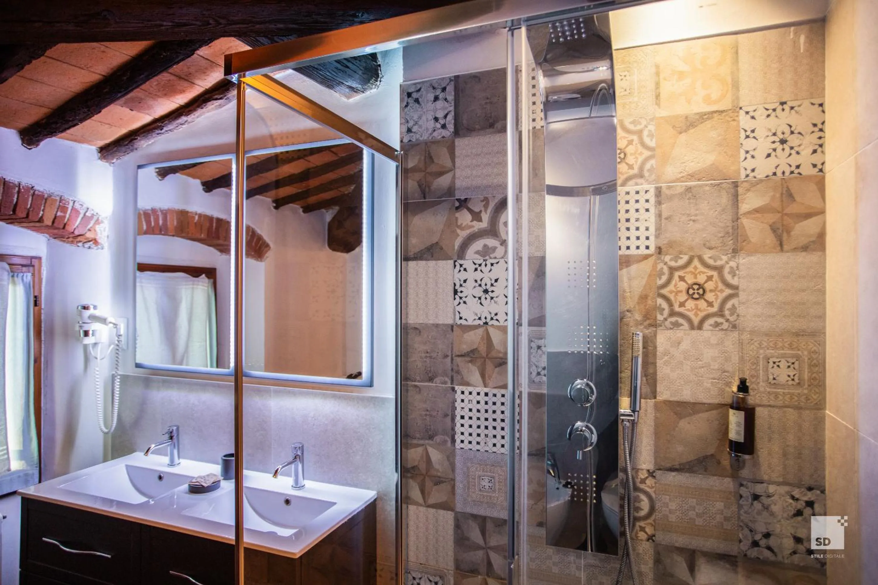 Bathroom in Tenuta Il Burchio