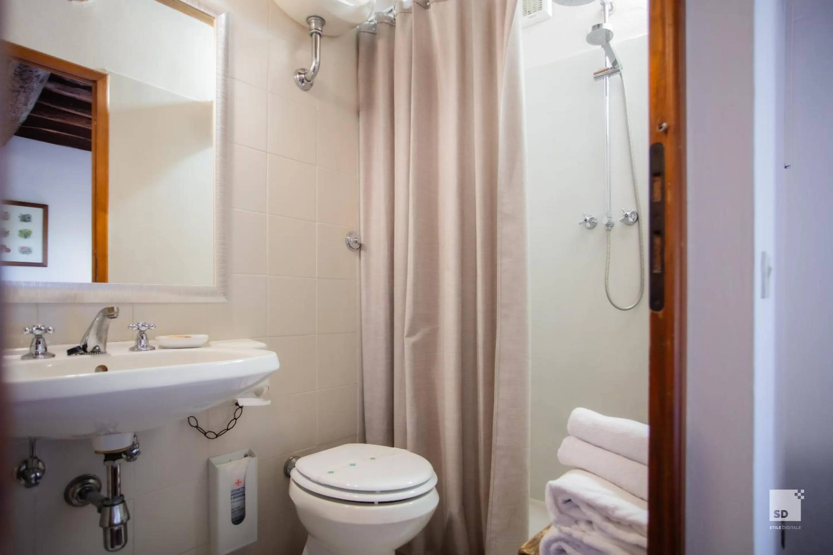 Bathroom in Tenuta Il Burchio