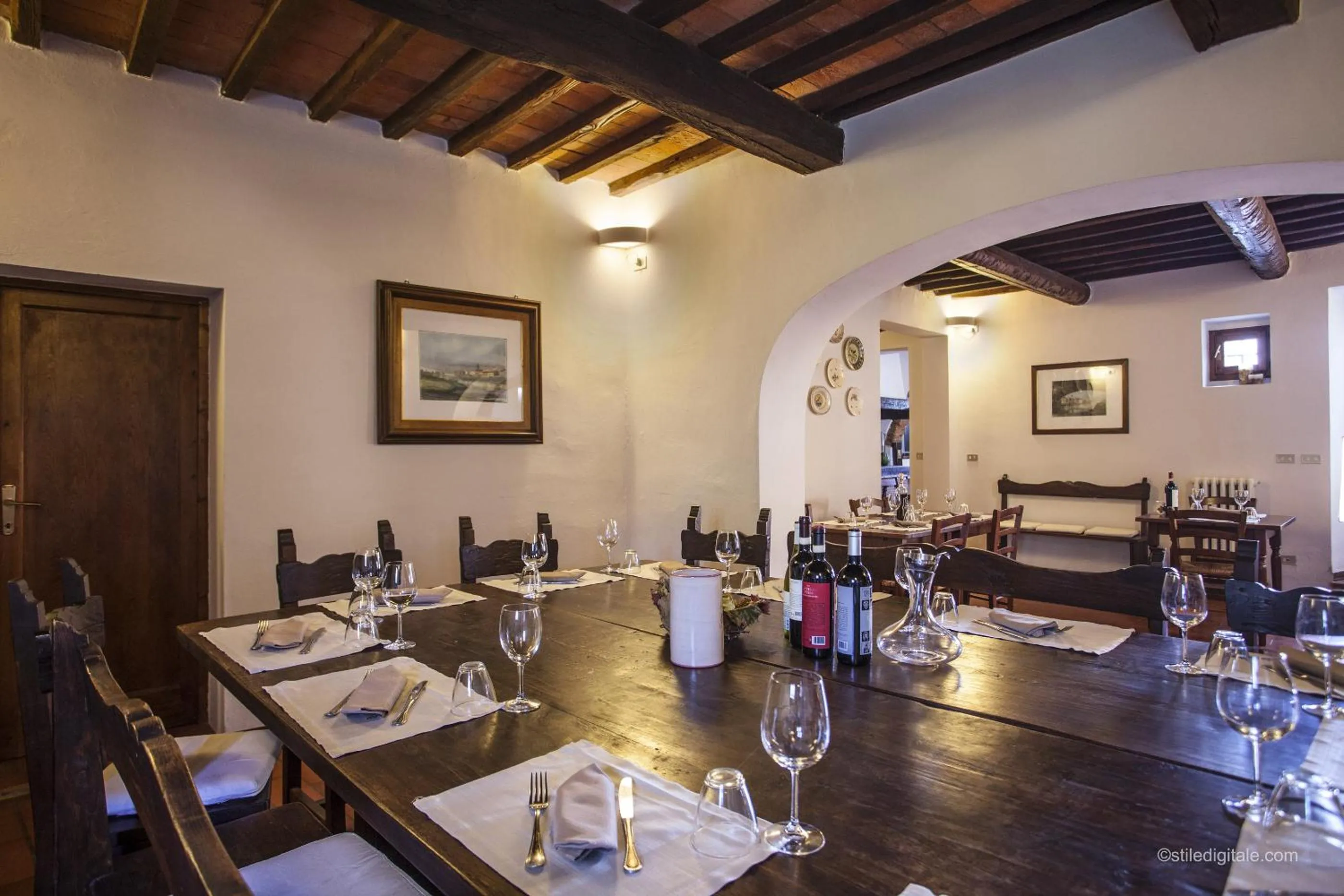 Restaurant/places to eat in Tenuta Il Burchio